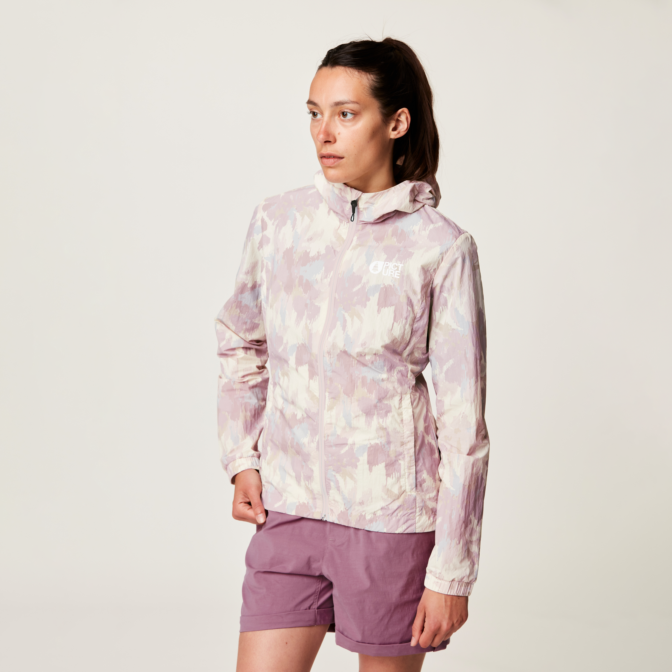 Veste de randonnée femme SCALE PRINTED