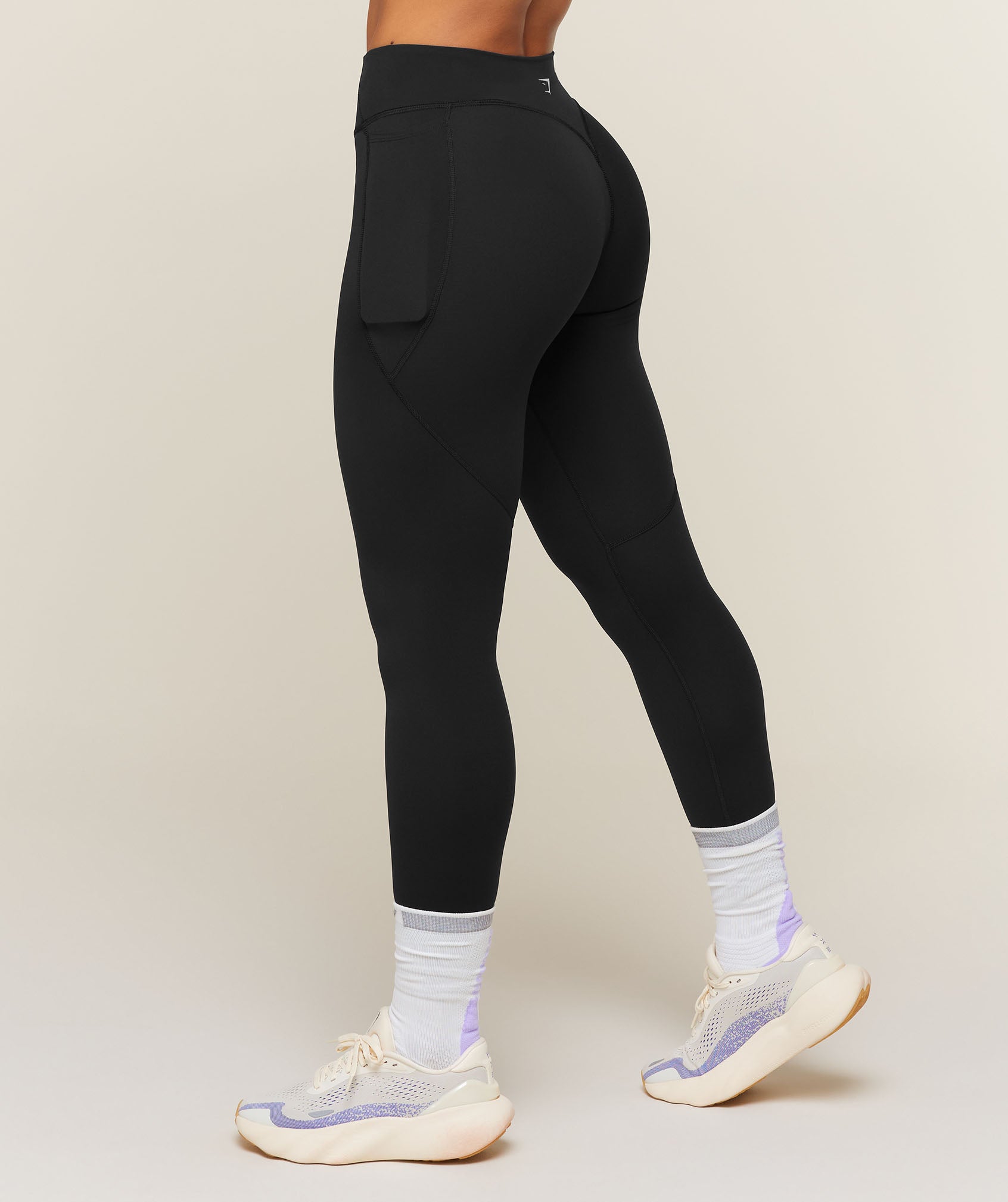 Gymshark Running Pocket Leggings - Black