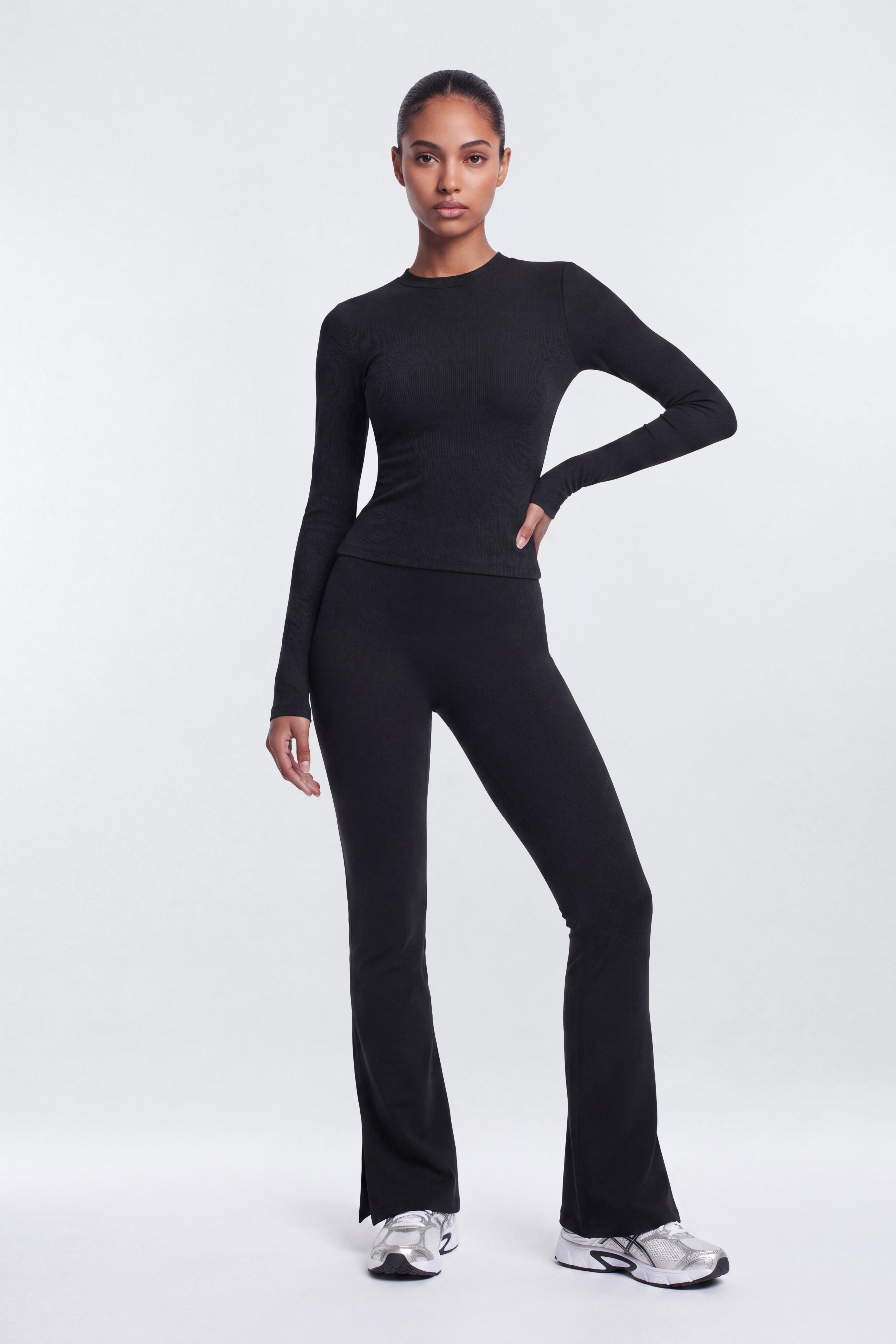 ProStretch™ Tall 35″ Midrise Flare Legging - Black