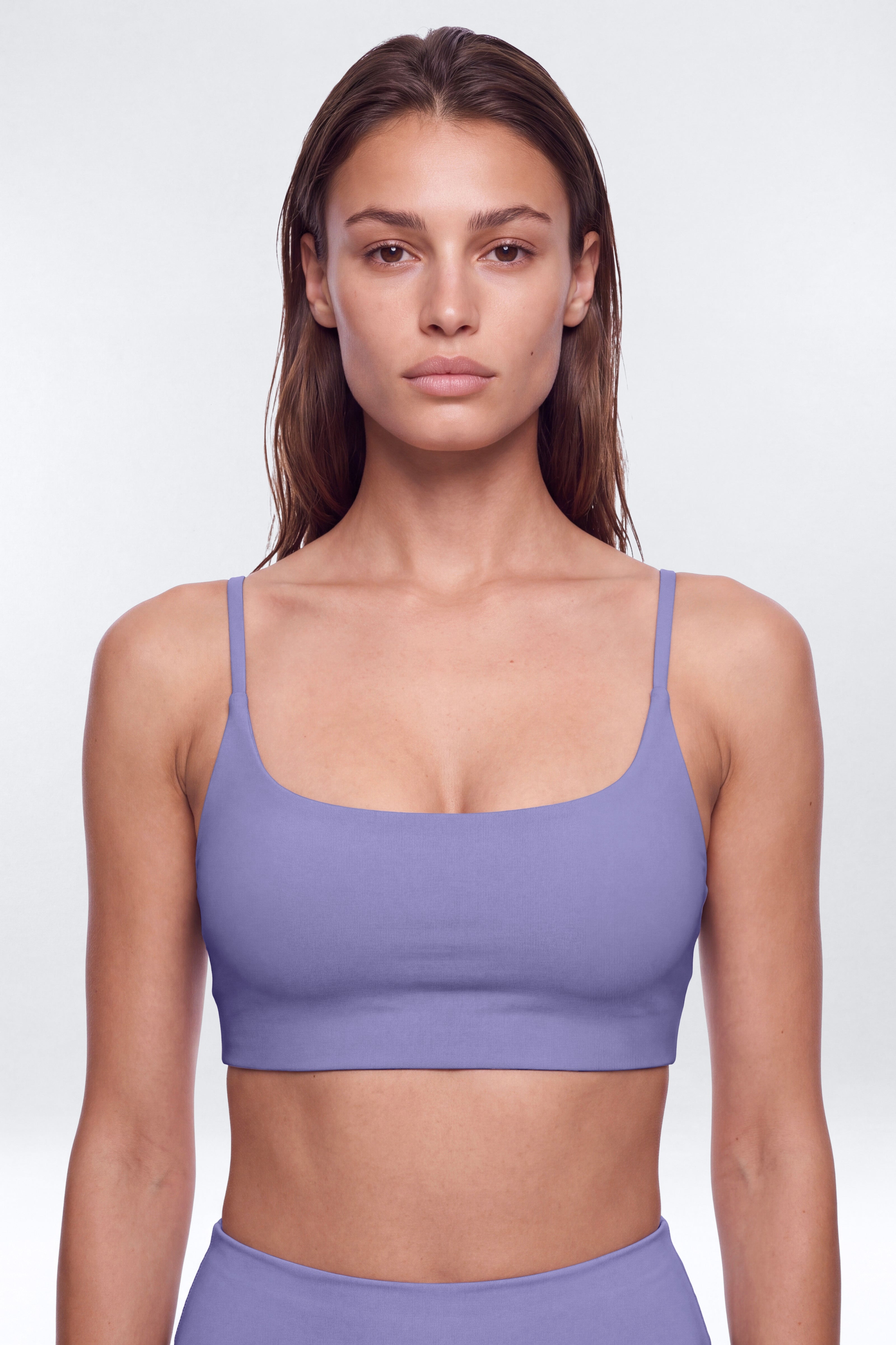 CloudForm™ Studio Racerback Sports Bra - Midnight Orchid