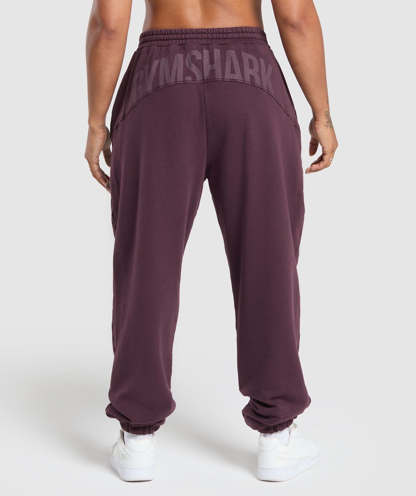 Gymshark Power Washed Joggers - Depth Purple/Acid Wash Small Ball
