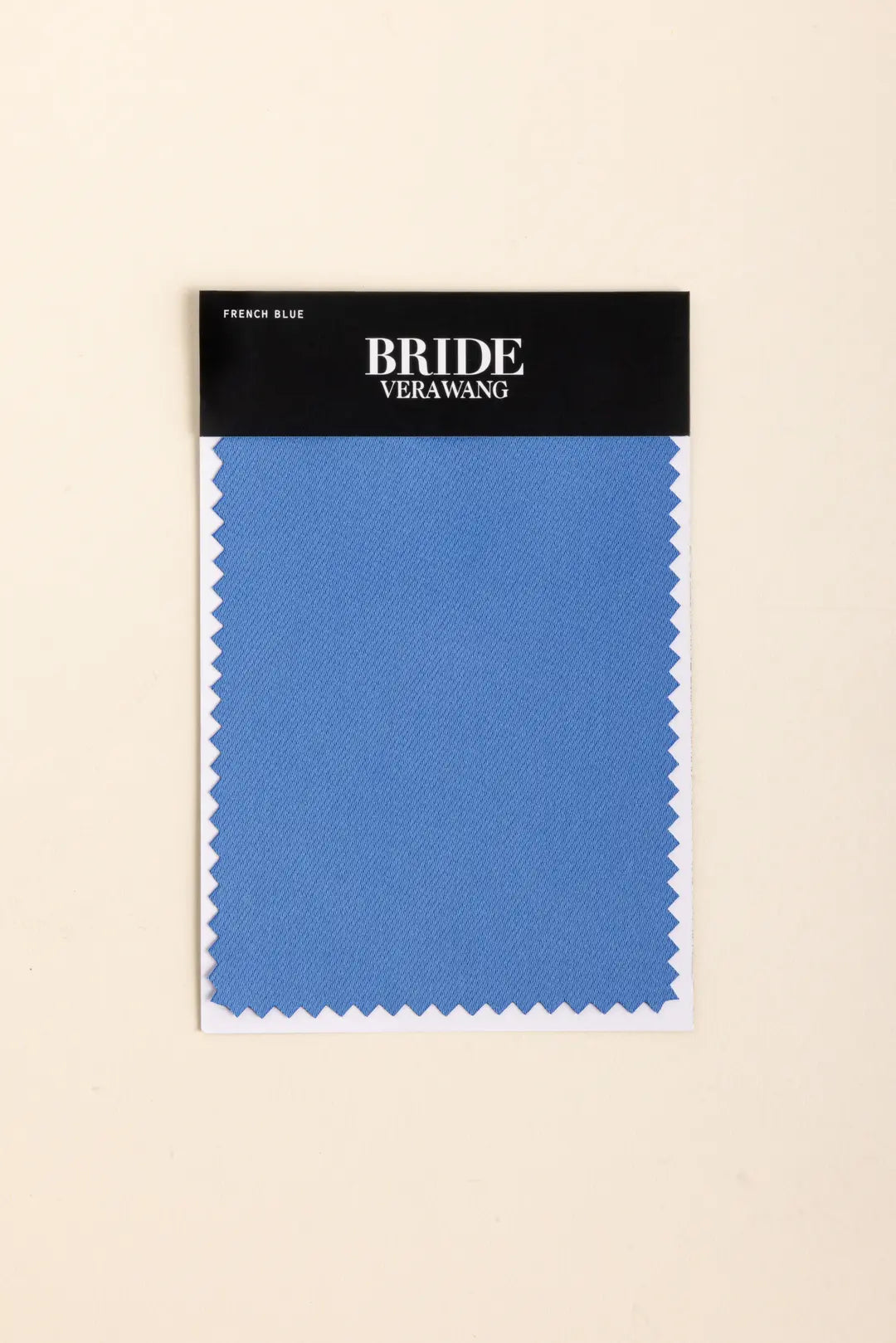 French Blue Vera Wang Bride Fabric Swatch