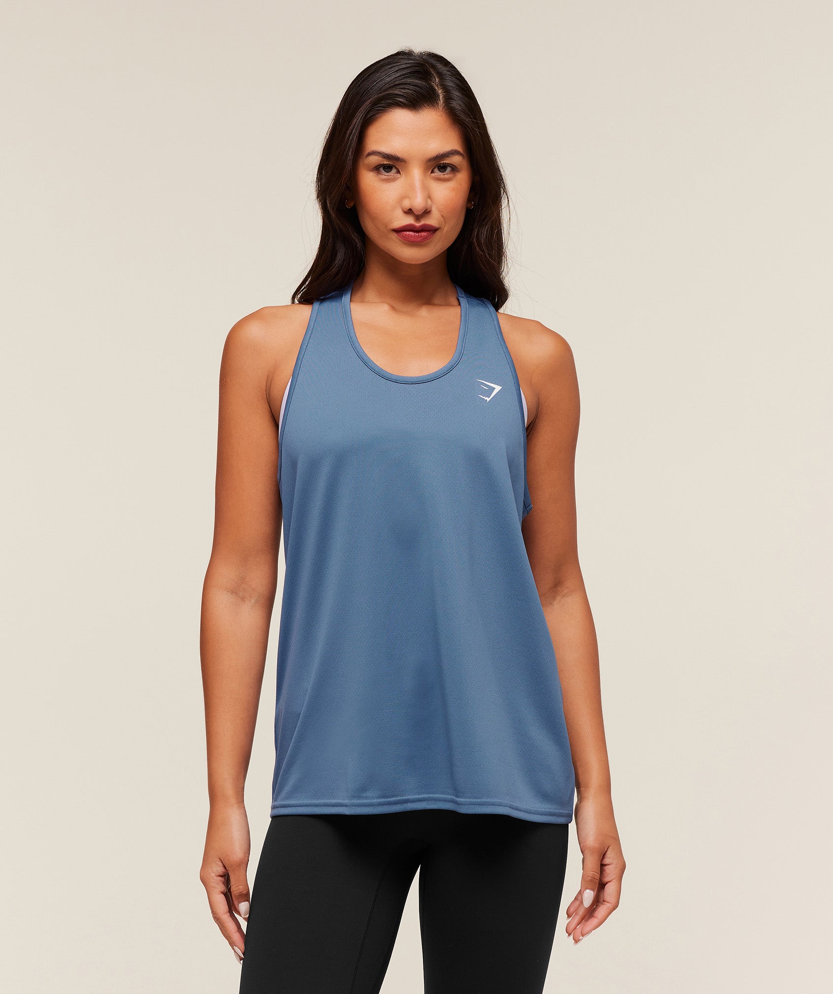 Gymshark Training Vest - Worn Blue
