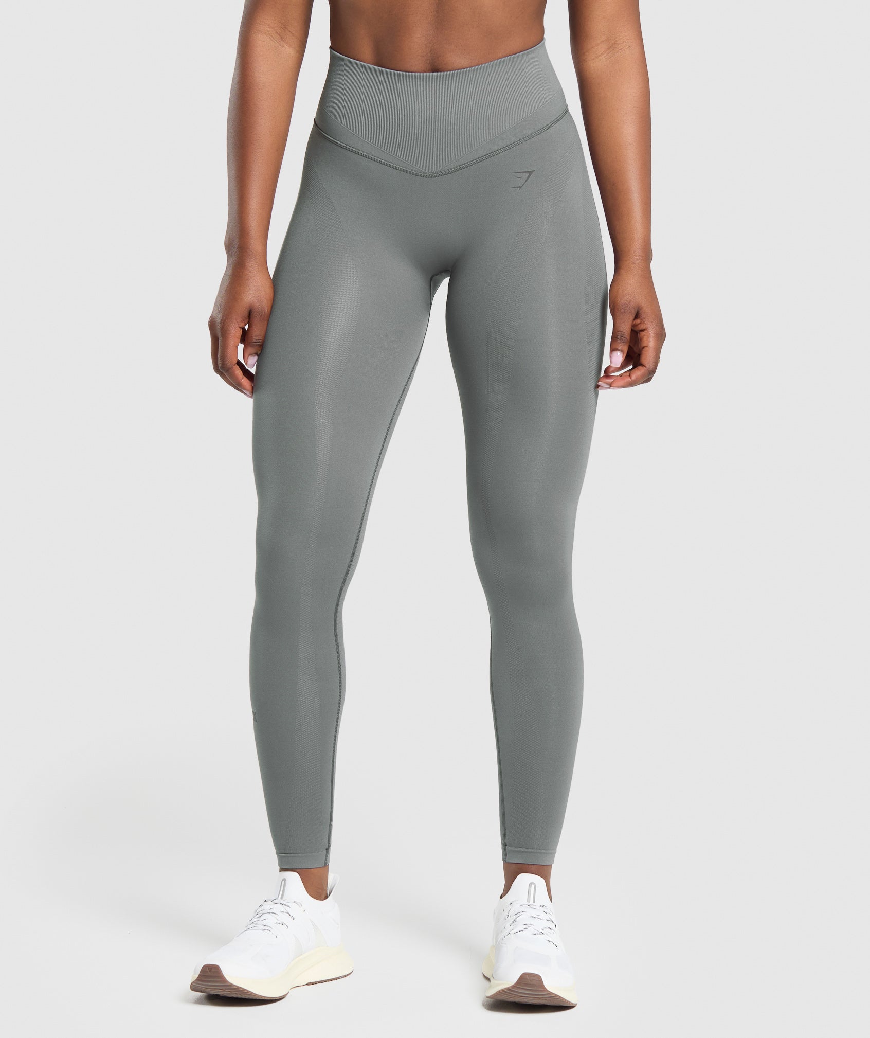 Gymshark ACTIVATE SEAMLESS LEGGINGS - Brushed Grey
