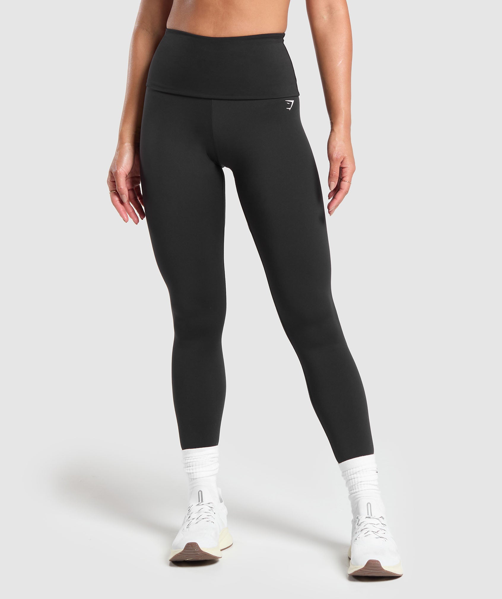 Gymshark Training Foldover Leggings - Black