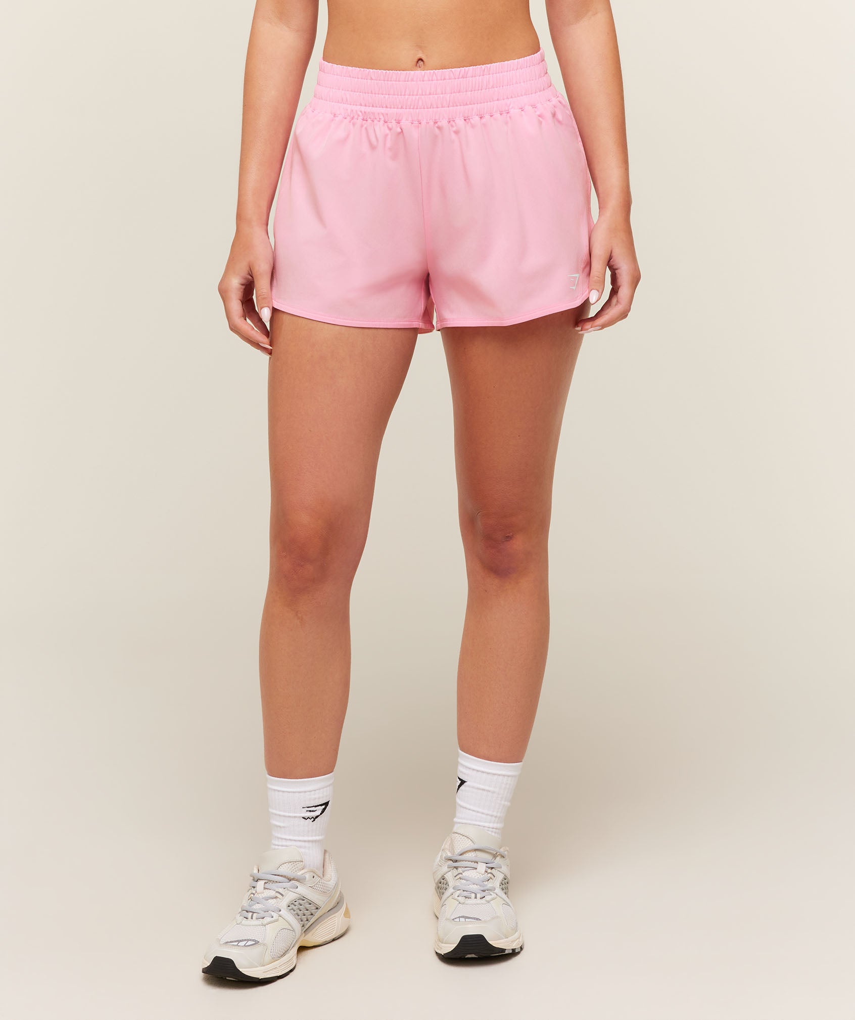 Gymshark Campus Woven Shorts - Poise Pink
