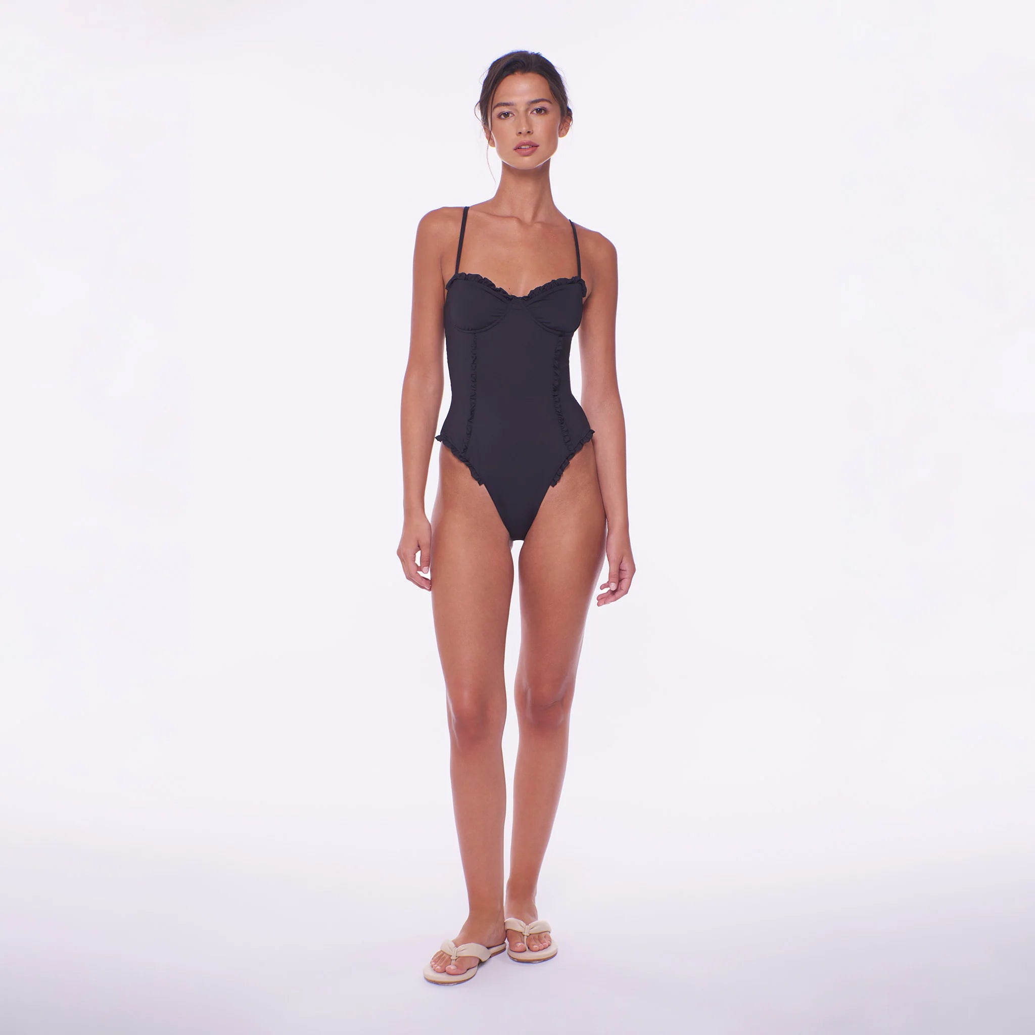 Peixoto Black Ruby One-Piece