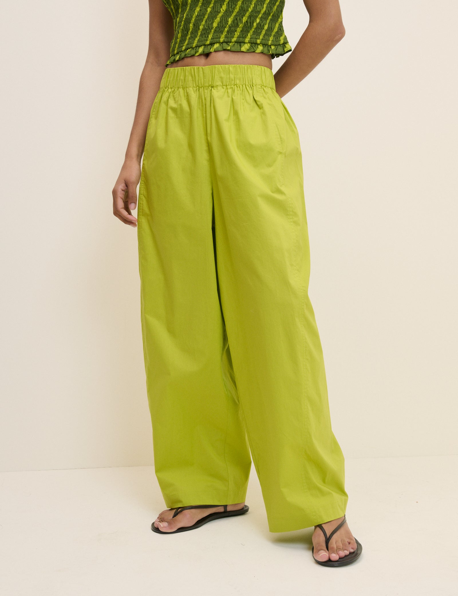 Chartreuse Green Roy Balloon Trousers