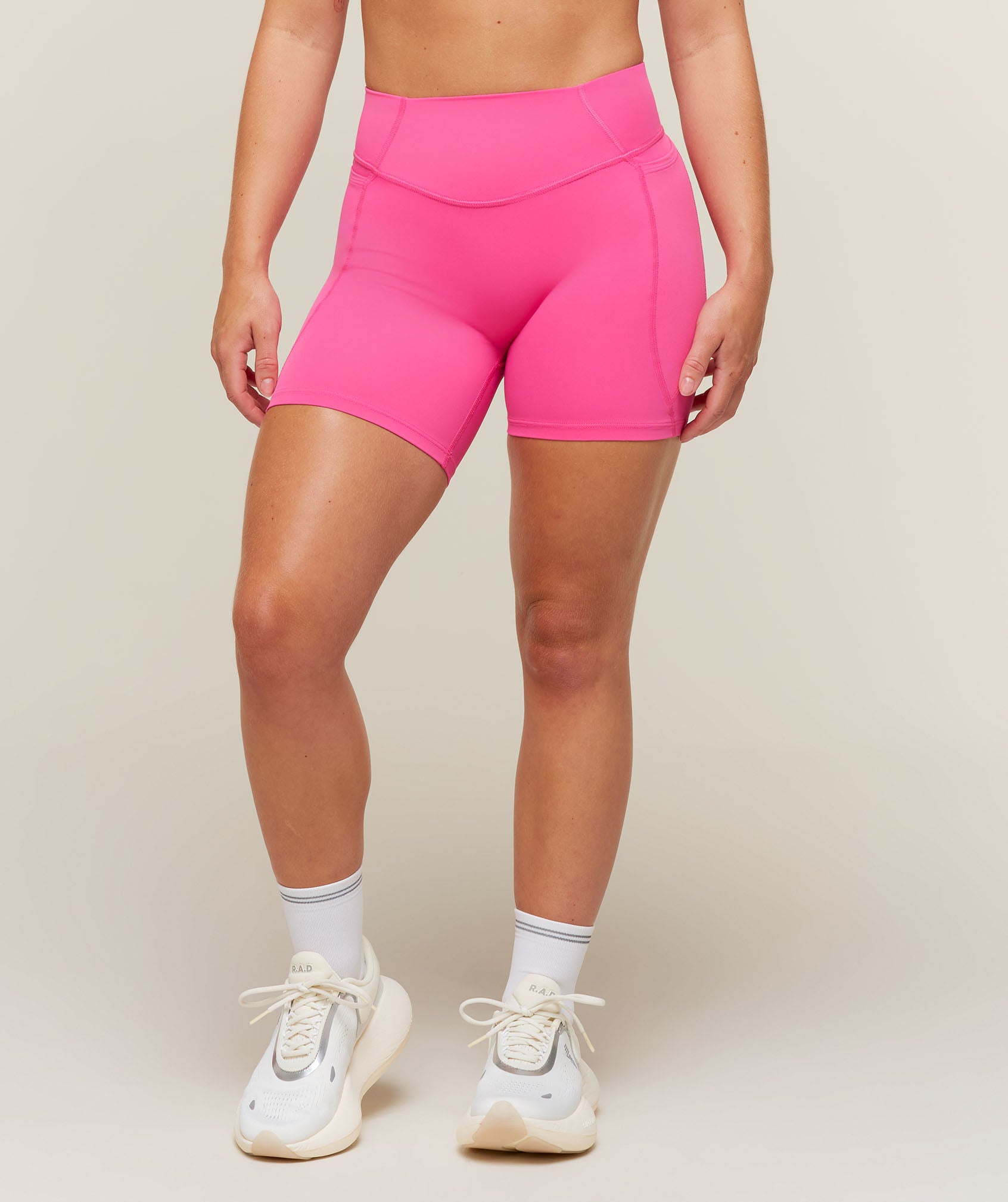 Gymshark Running Pocket Shorts - Energy Pink