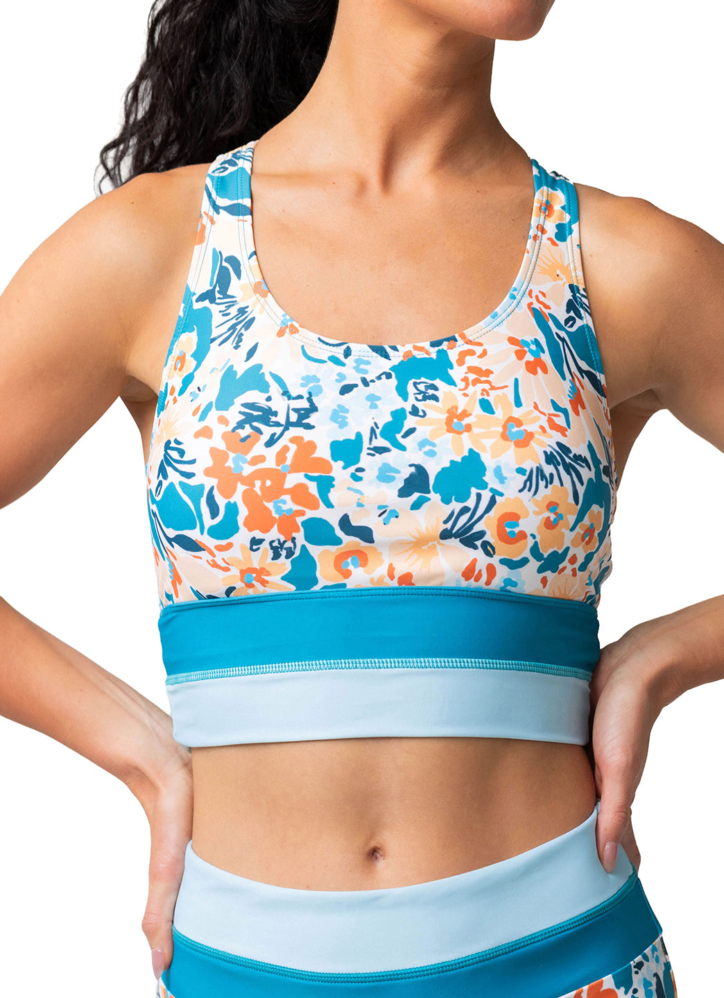 Nani Women's Canyons Arches Cut Back Crop Bikini Top