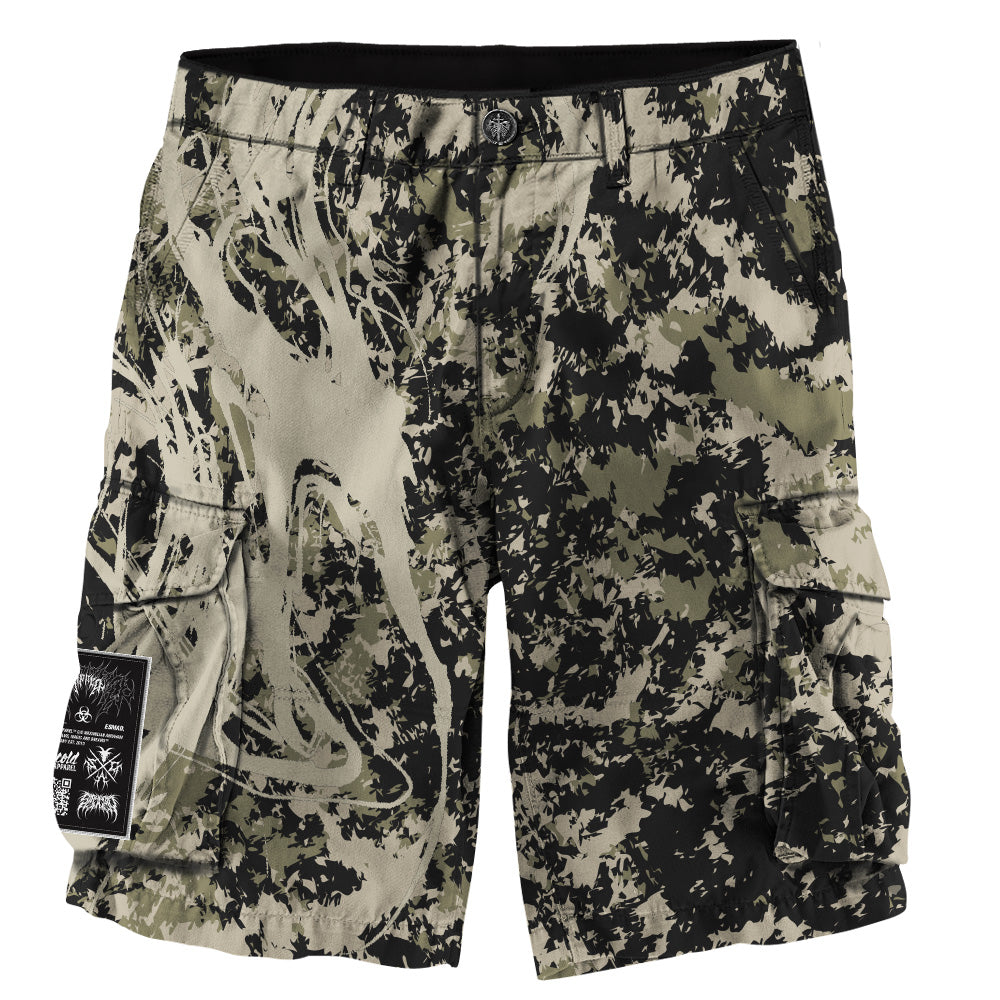 Fleshbound (Sand) - Cargo Shorts (260GSM)