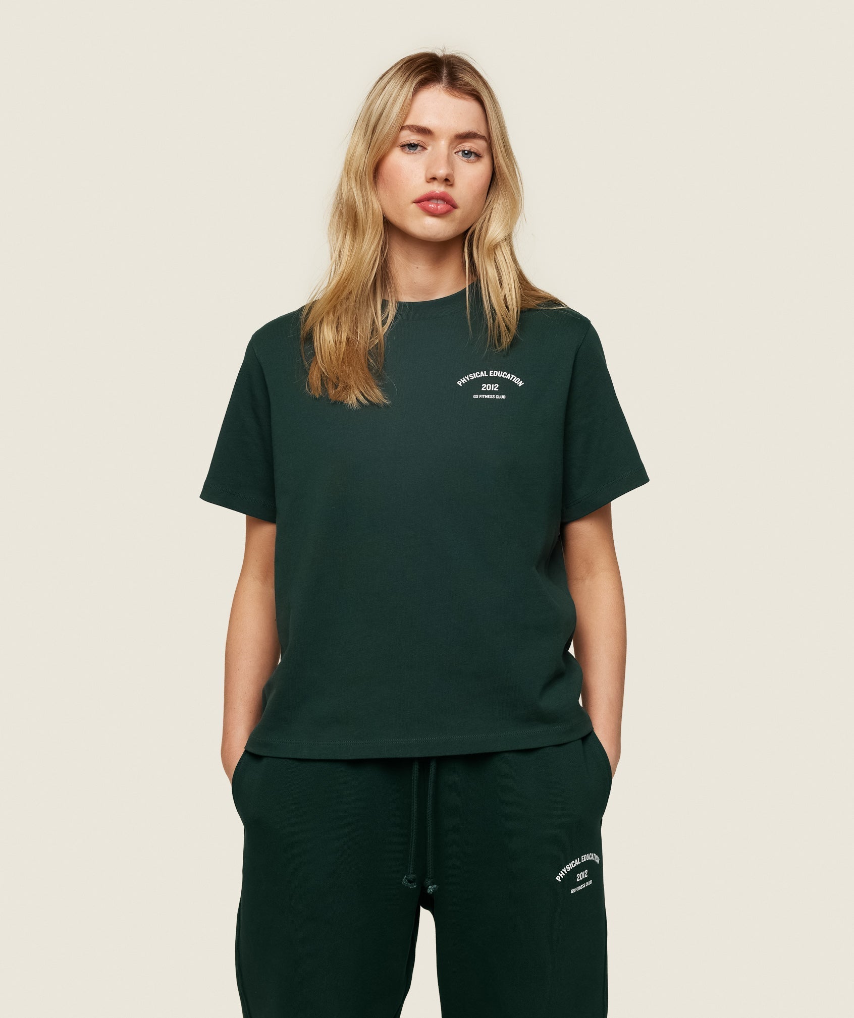Gymshark PE Graphic T-Shirt - Aster Stock Green