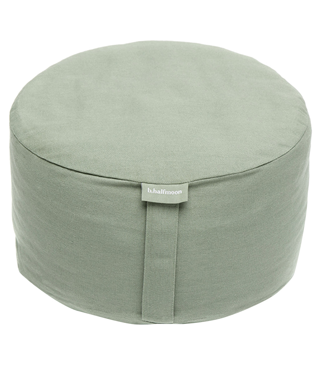 B, Halfmoon Mod Cotton Meditation Cushion