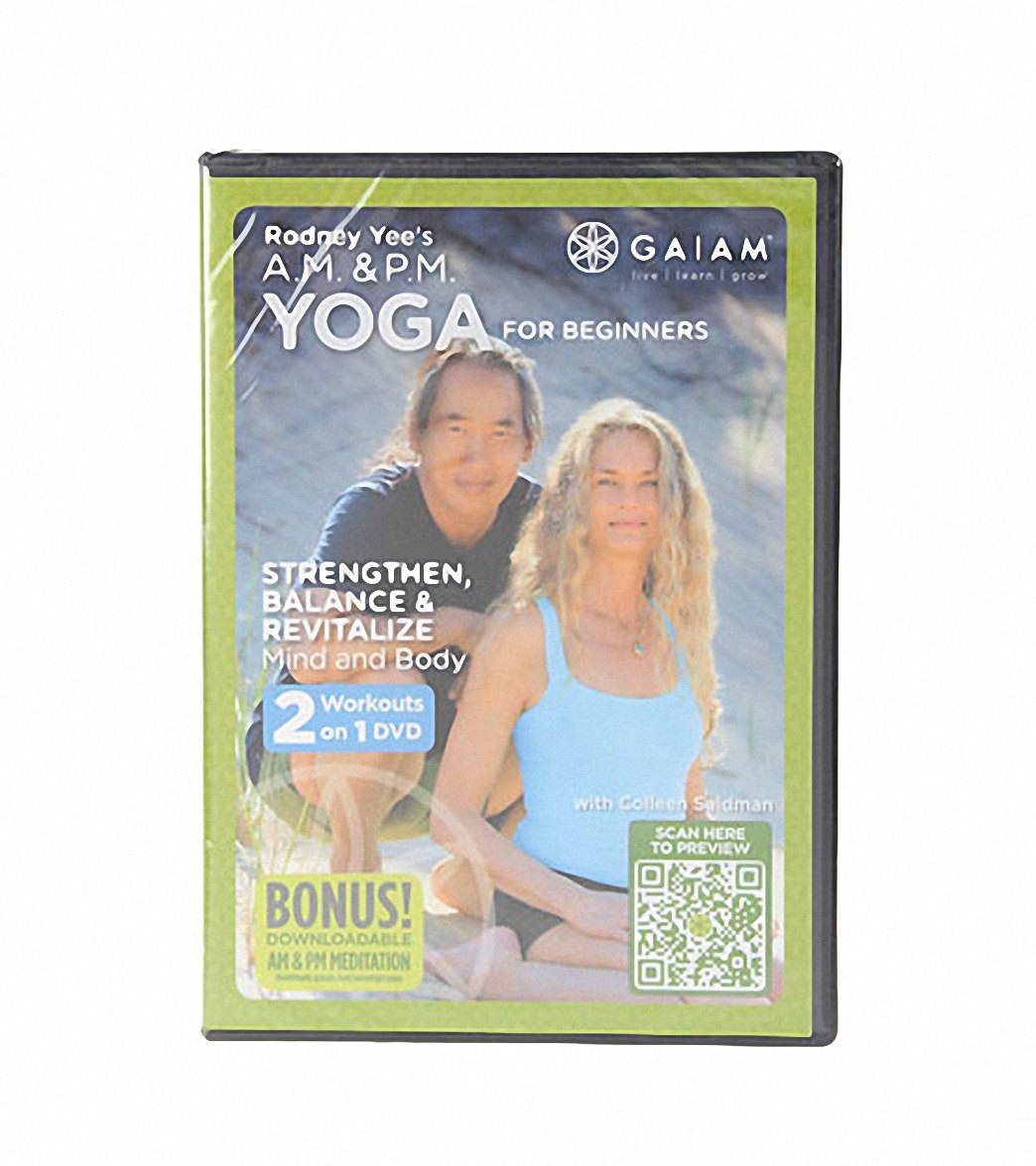 Gaiam Rodney Yee's AM/PM Yoga For Beginners DVD