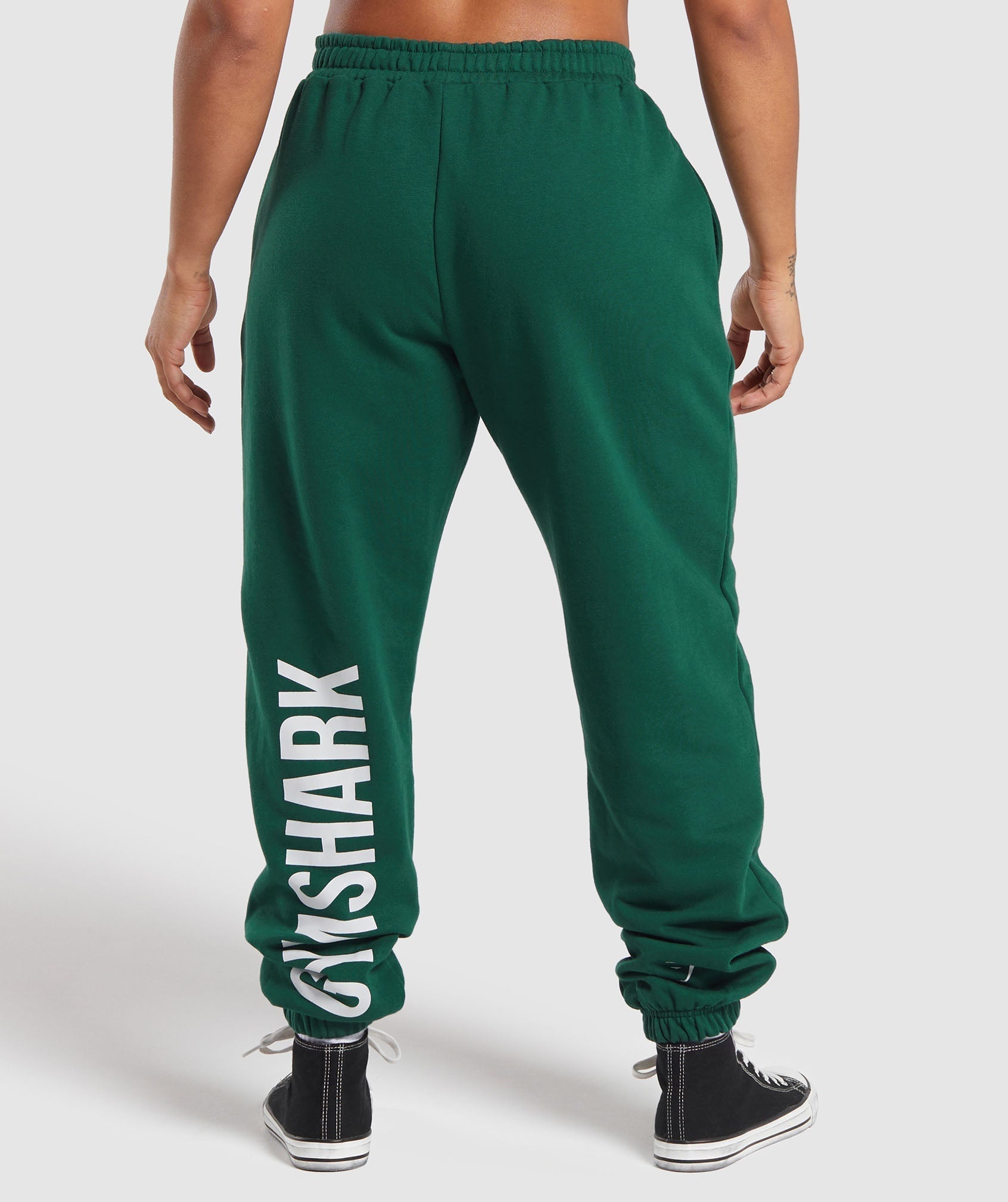Gymshark Training Department Graphic Oversized Jogger - Conditioning Green