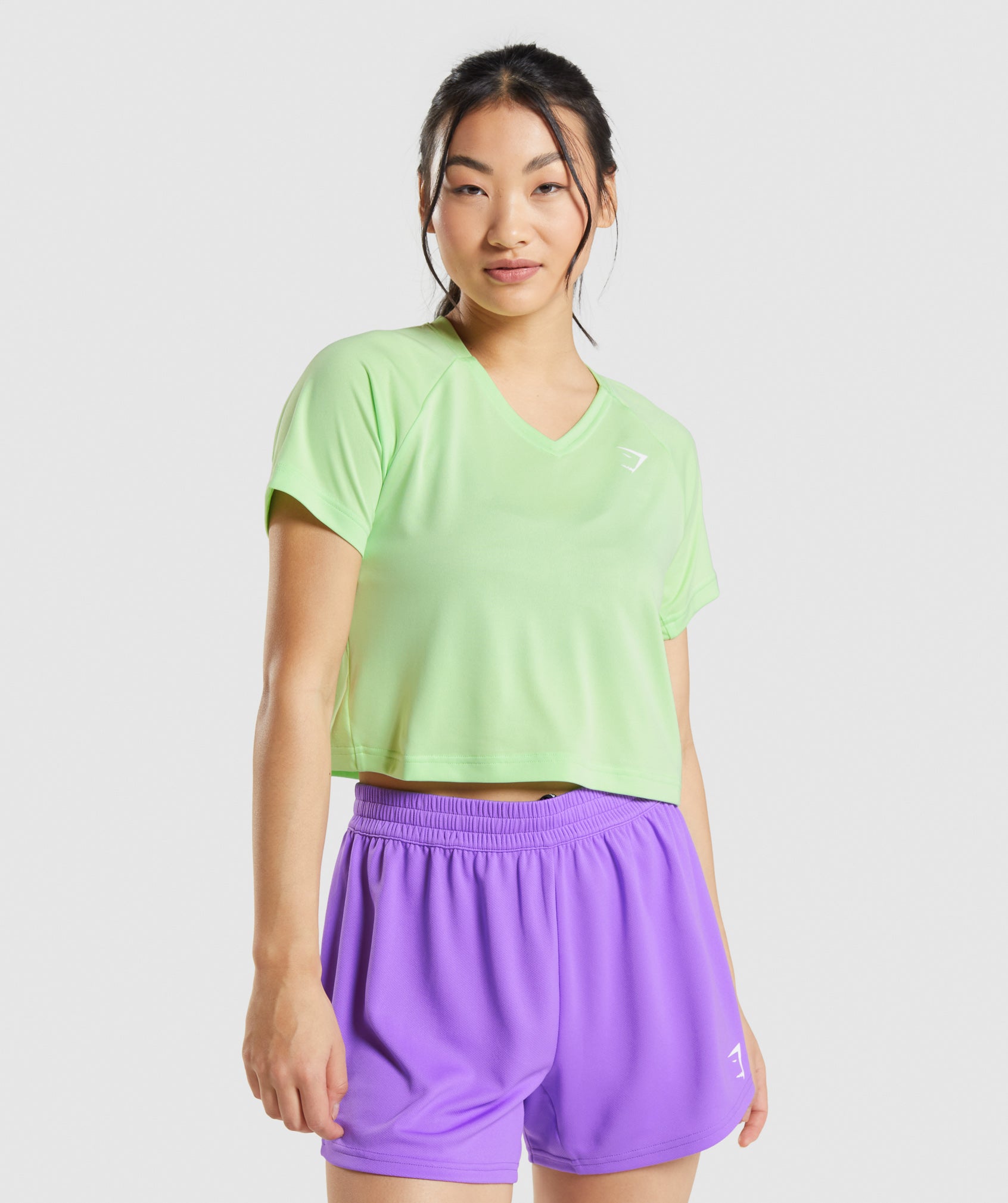 Gymshark Sport Midi T-Shirt - Bali Green