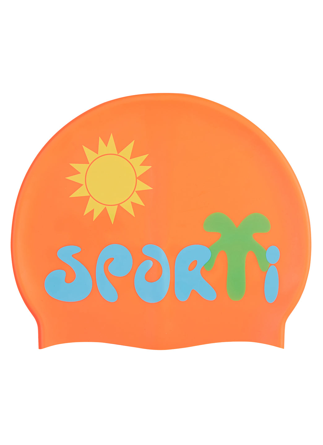 Sporti Glow With It Silicone Swim Cap