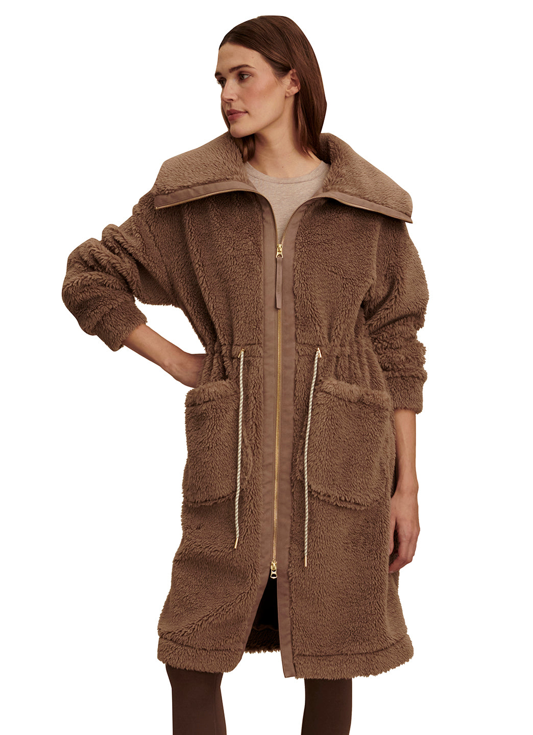 Varley Logan Sherpa Coat