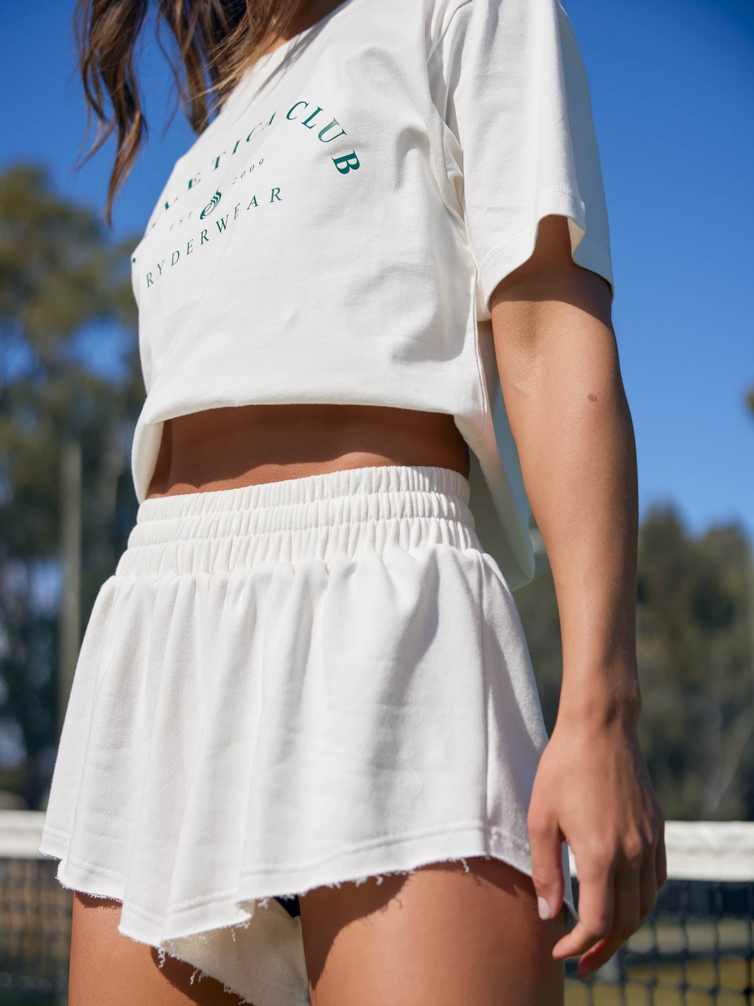 Tempo Track Short - Off White