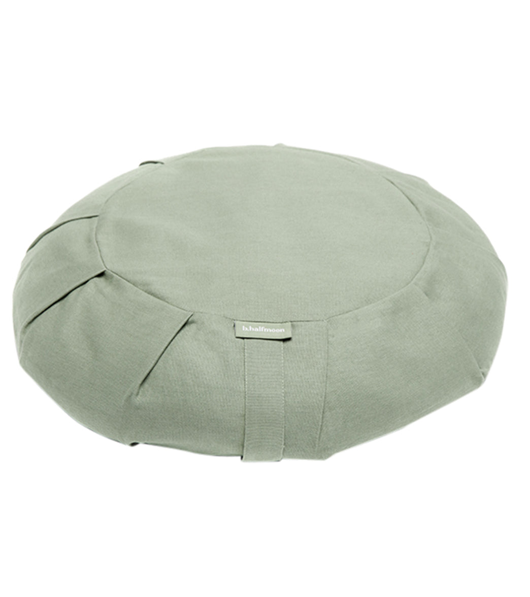 B, Halfmoon Round Cotton Meditation Cushion