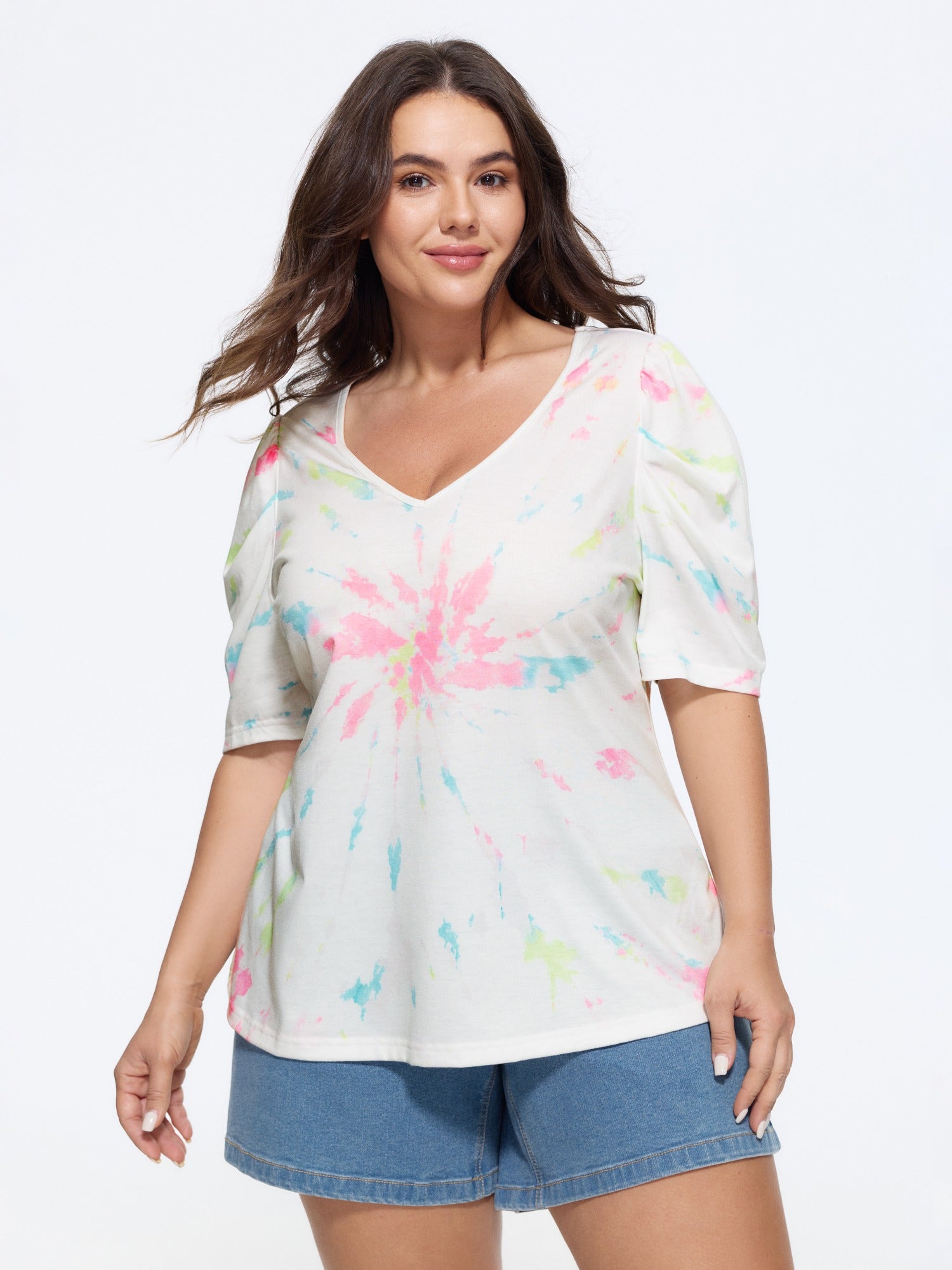Supersoft Tie‑Dye Loose Fit T‑Shirt