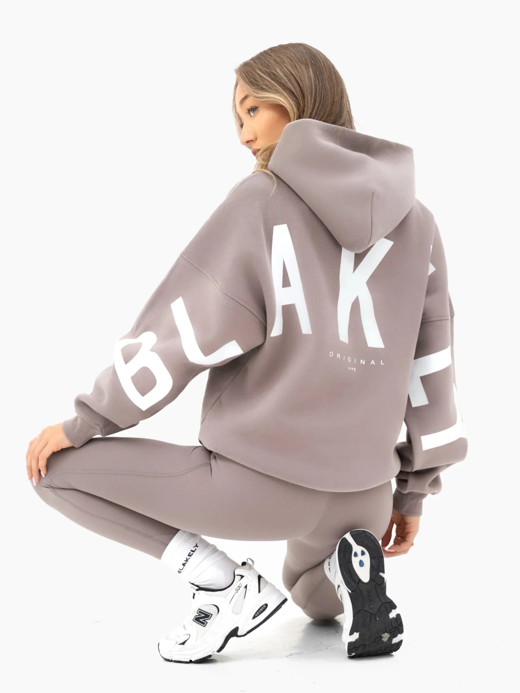 Isabel Oversized Hoodie - Pink Taupe