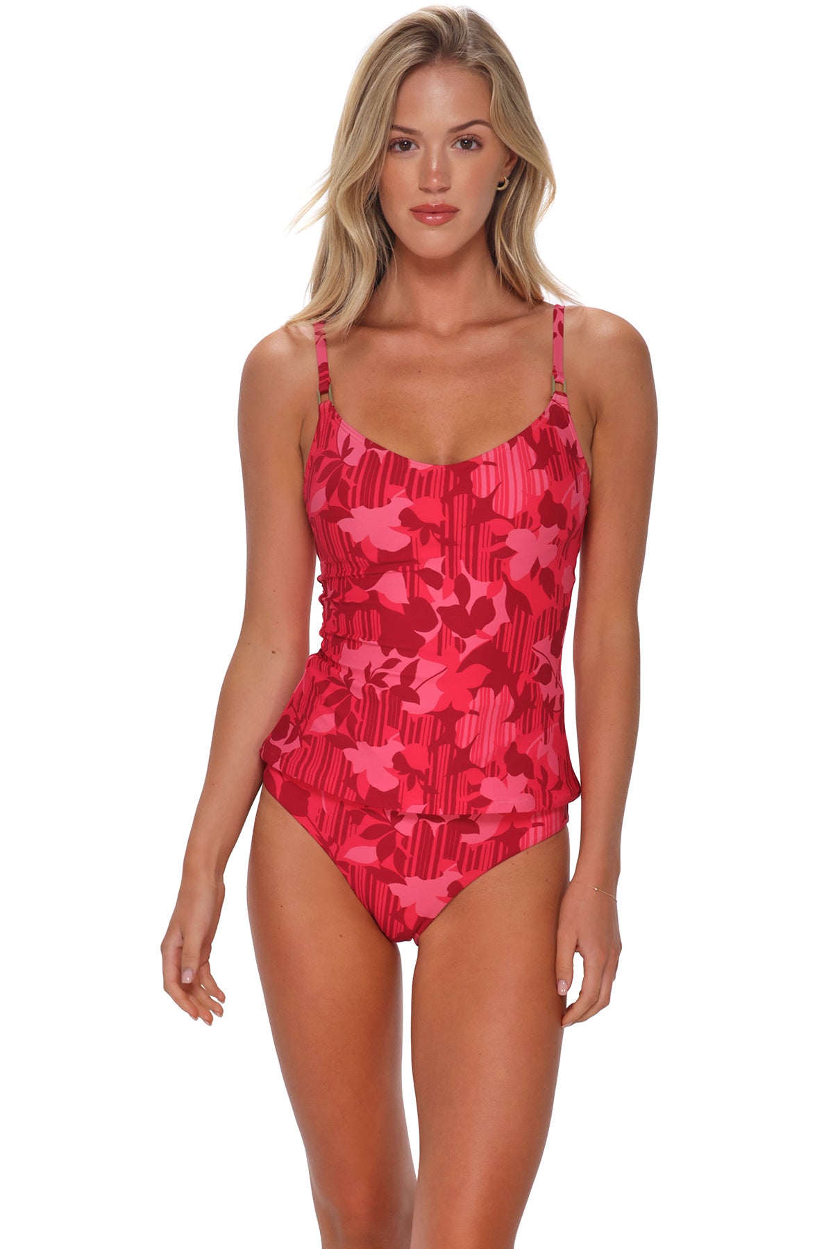 Sunsets Rambling Rose Anya Tankini Top