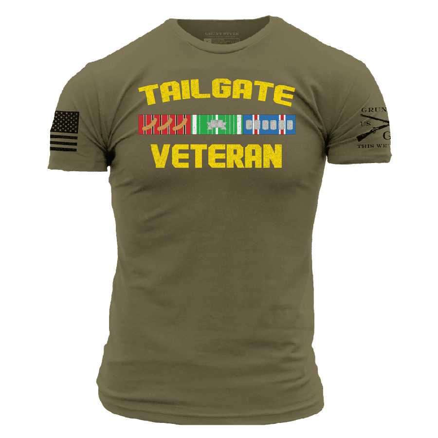 Tailgate Veteran T-Shirt - Military Green