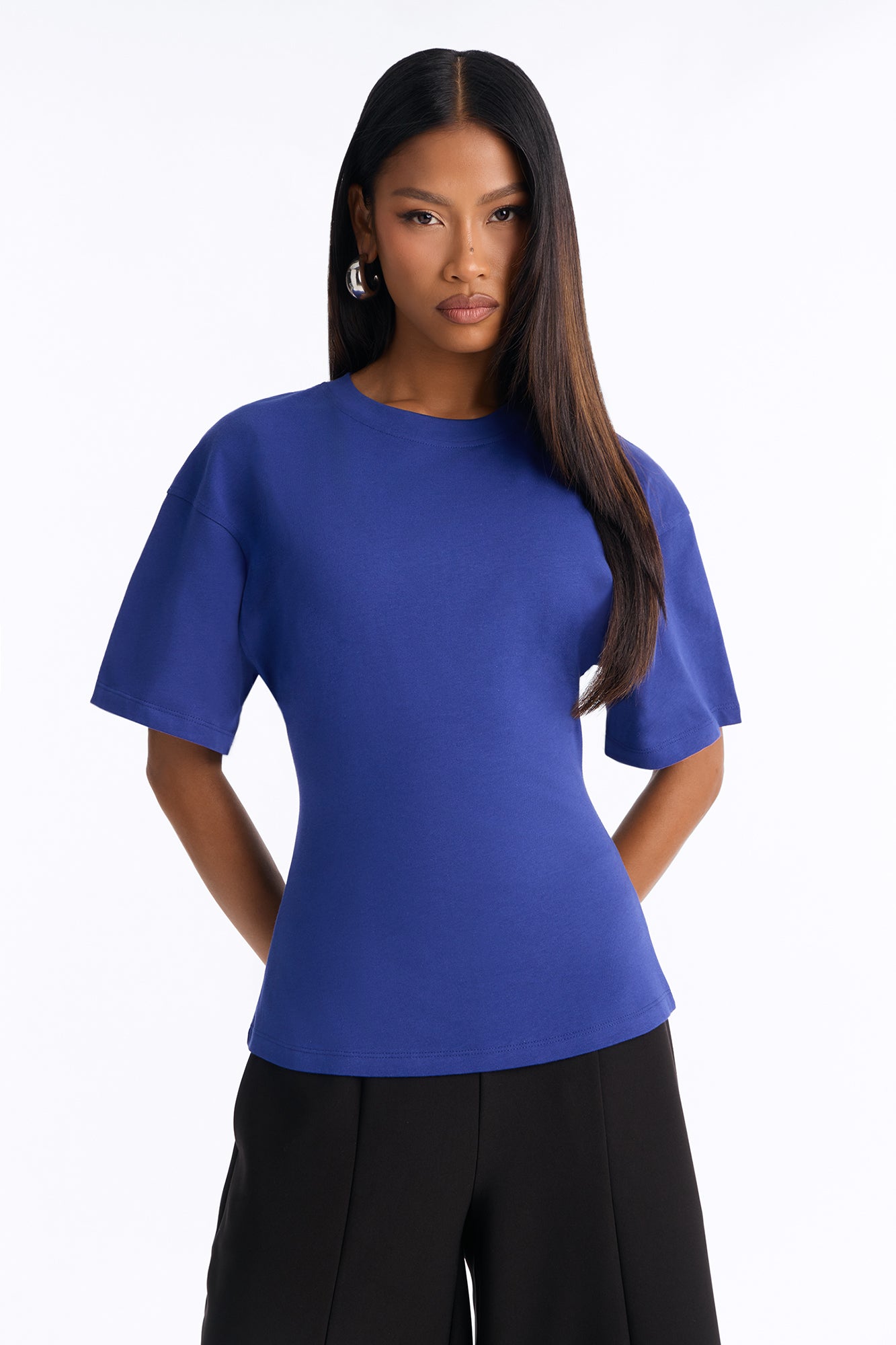 Jayden Fitted T-Shirt - Navy