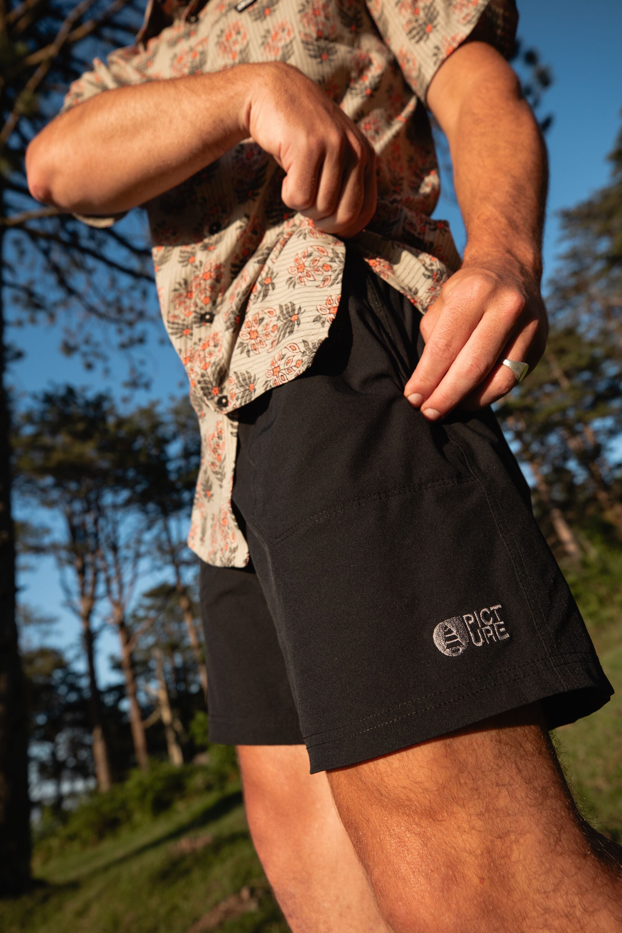 Short de randonnée homme LENU STRETCH