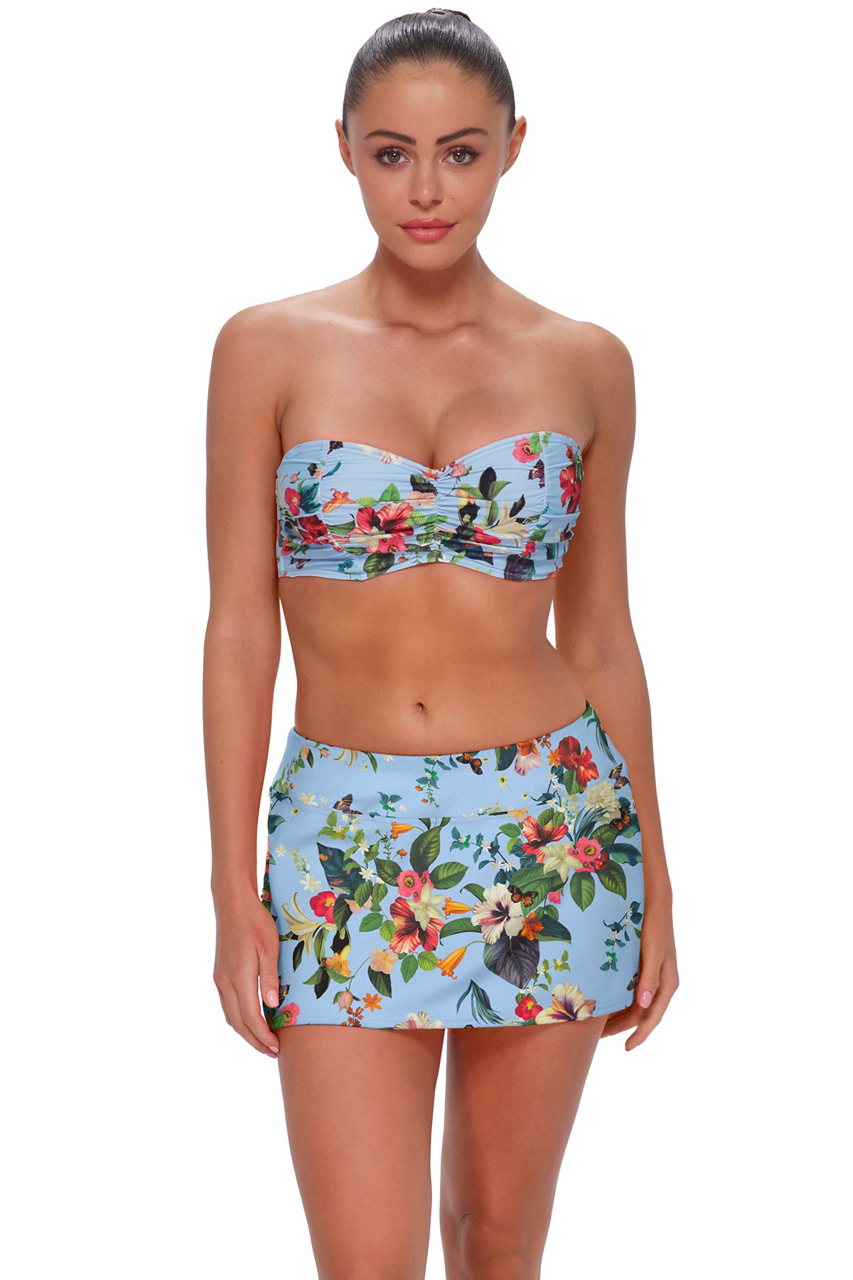 Sunsets Budding Romance Loretta Bandeau Top
