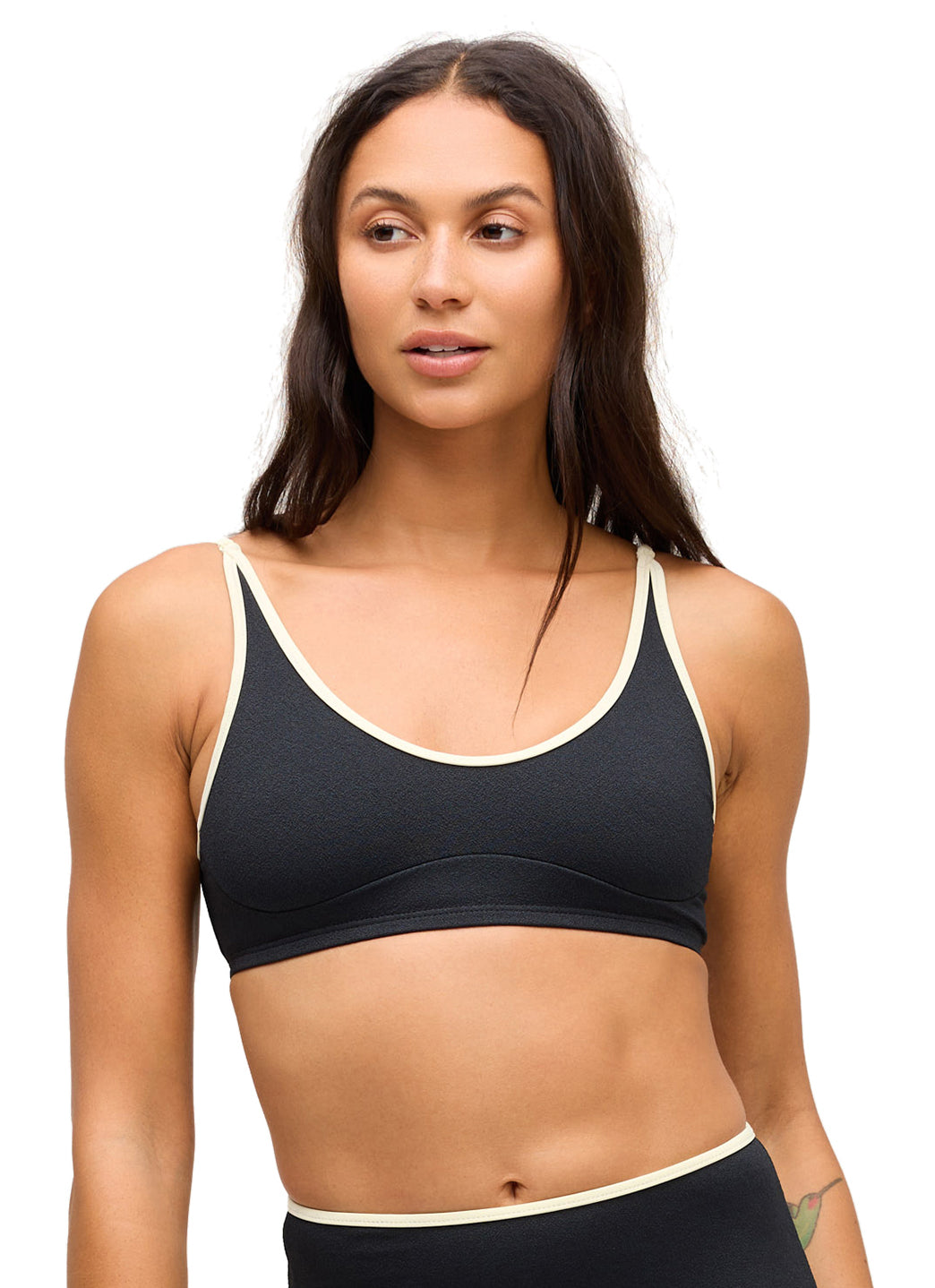 Seea Women's Maggie Boucle Bikini Top