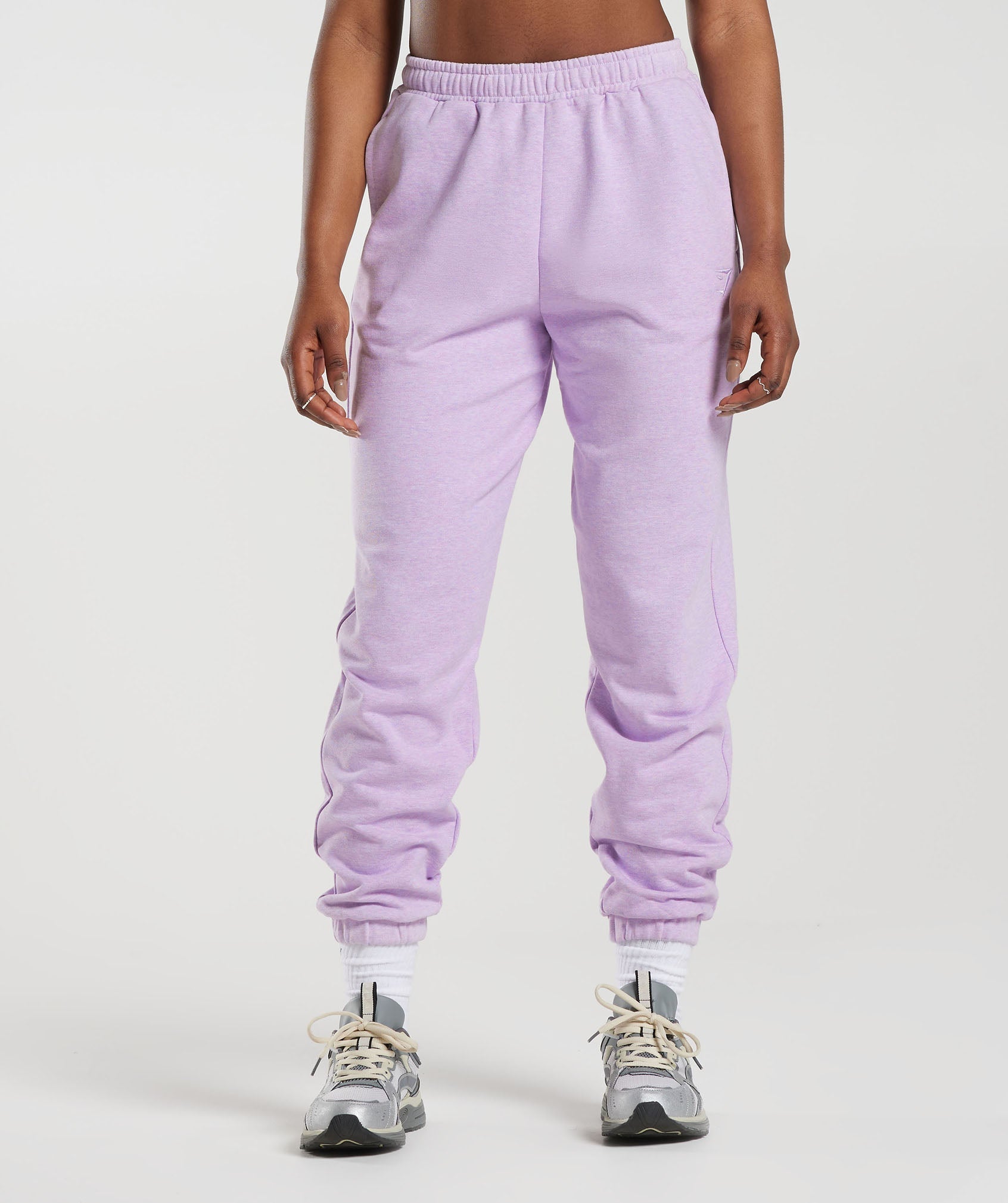 Gymshark Rest Day Sweats Joggers - Bros Aura Lilac Marl