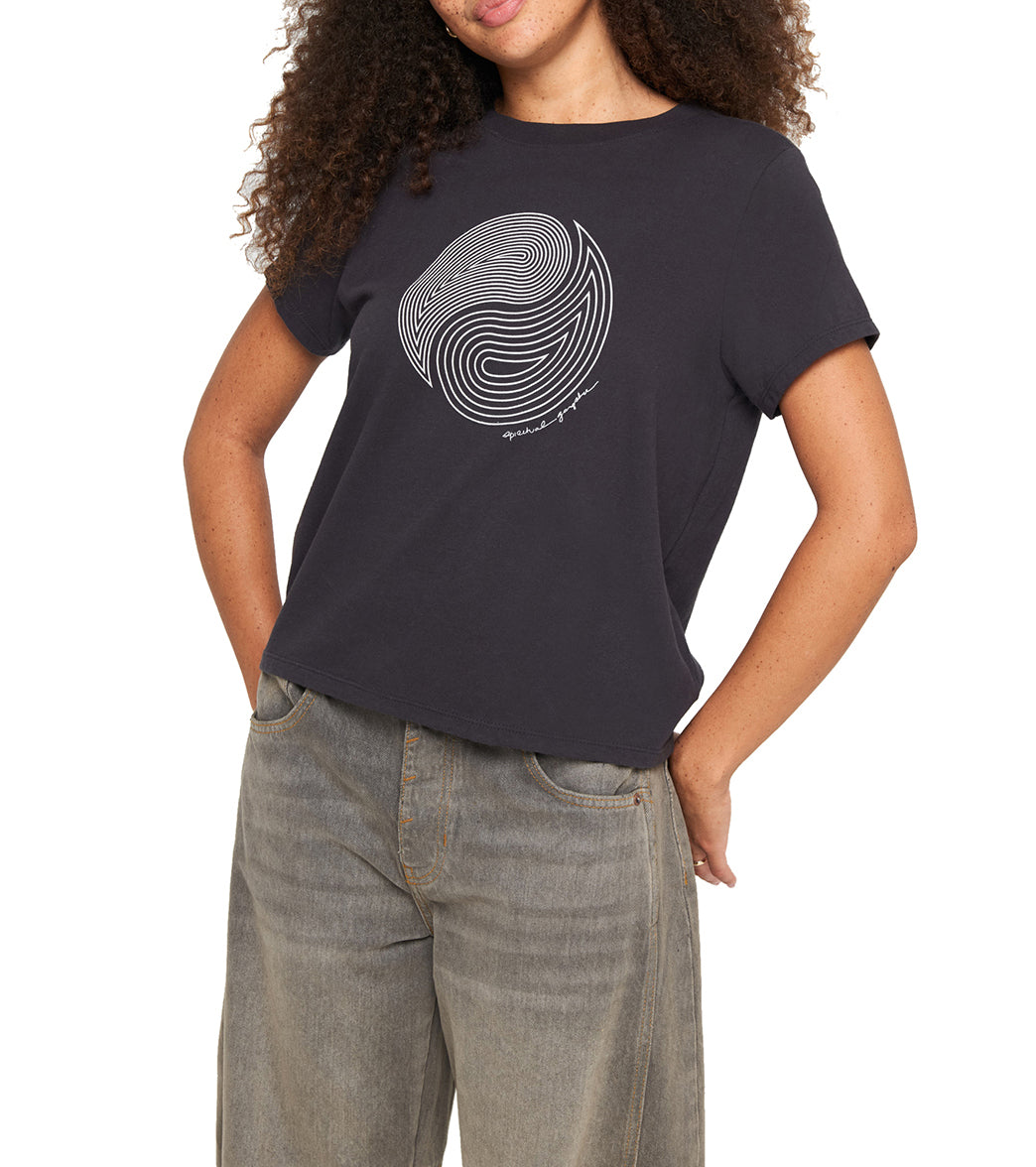 Spiritual Gangster New Wave Lila Short Sleeve Tee
