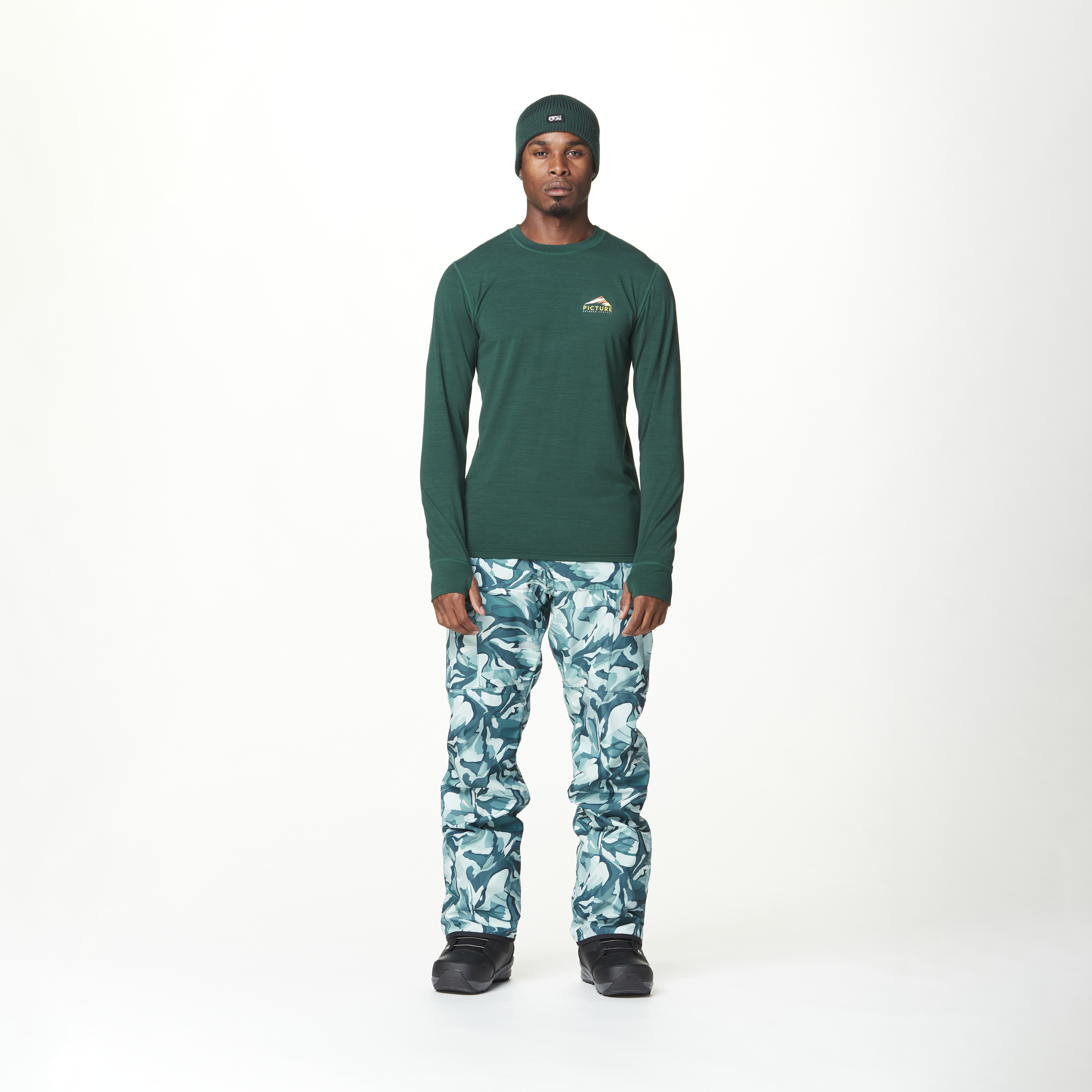 PLAN PRINTED PANTS