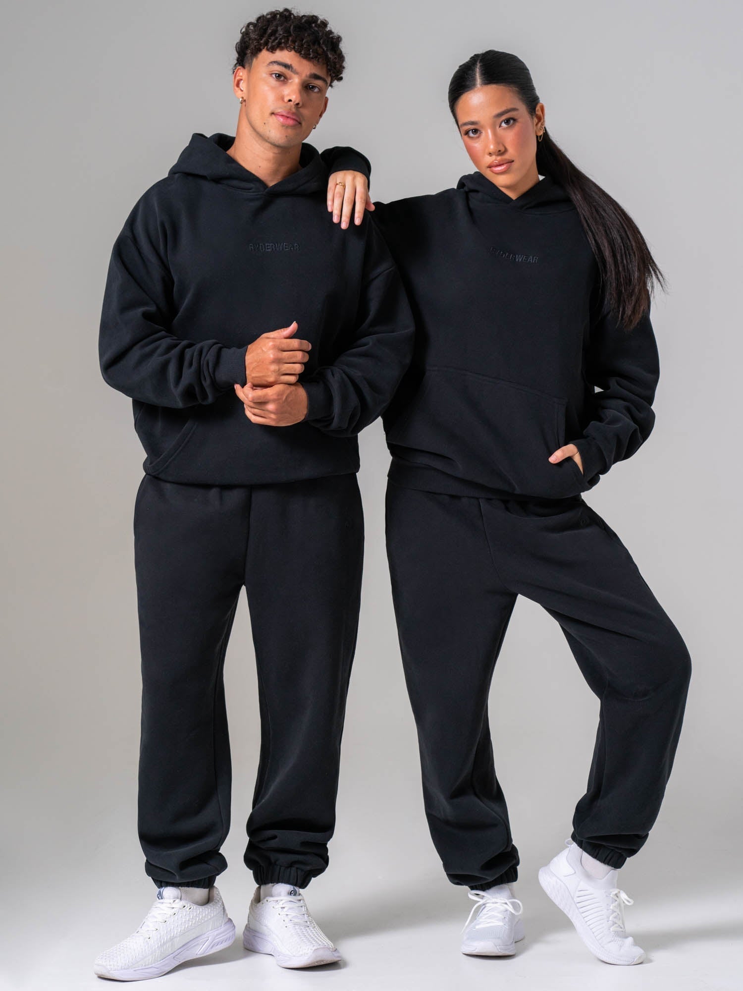 Plush Hoodie - Black