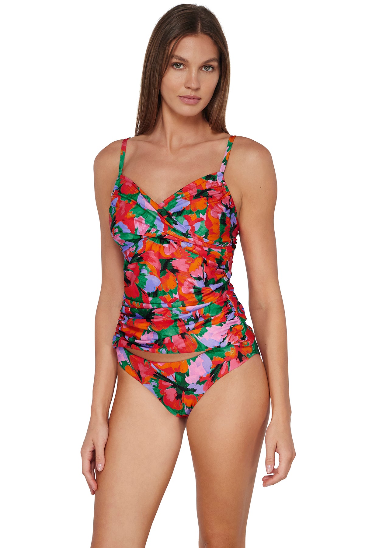 Sunsets Hummingbird Cove Simone Tankini Top