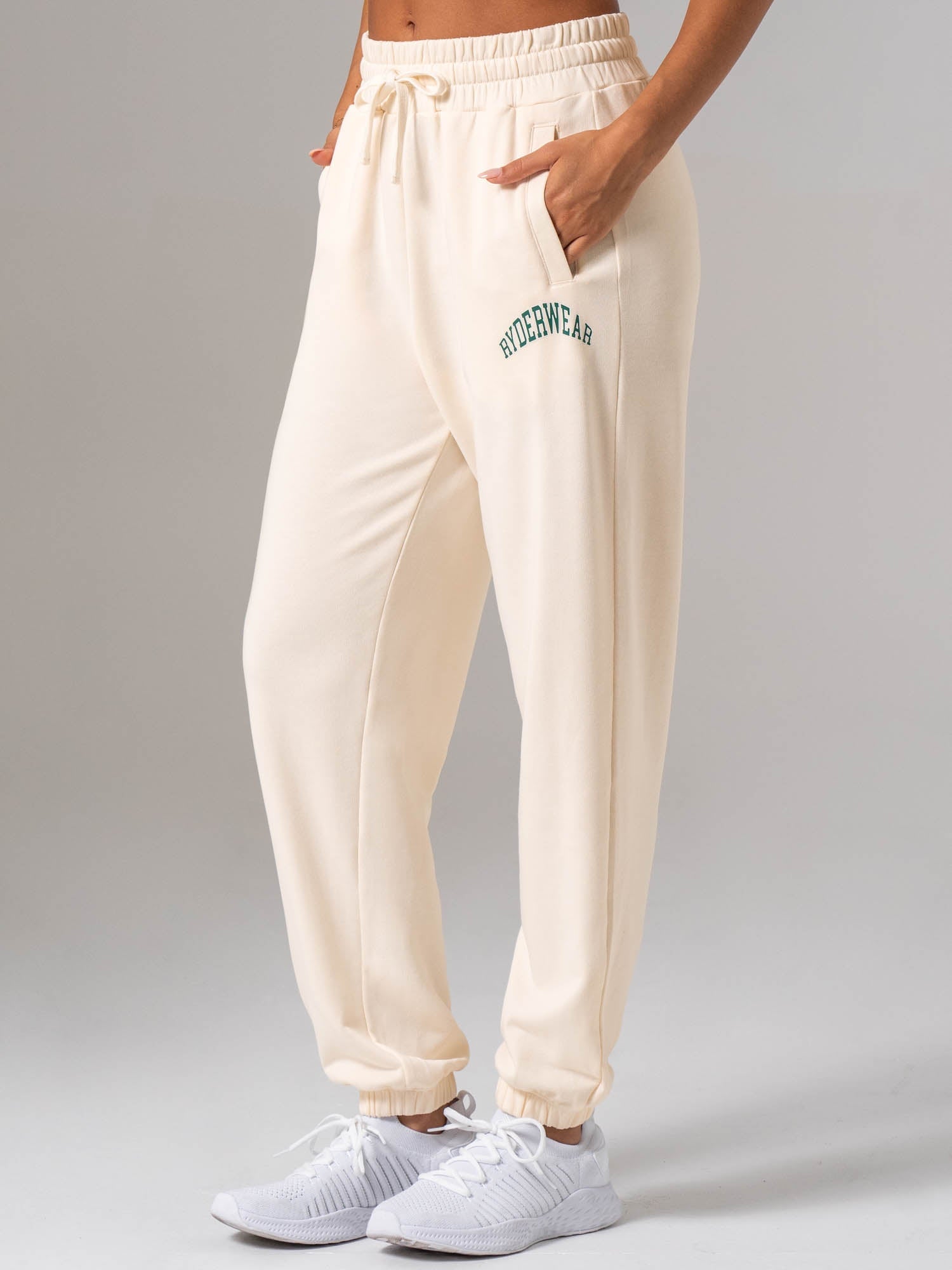 Women's Collegiate Track Pant - Chalk
