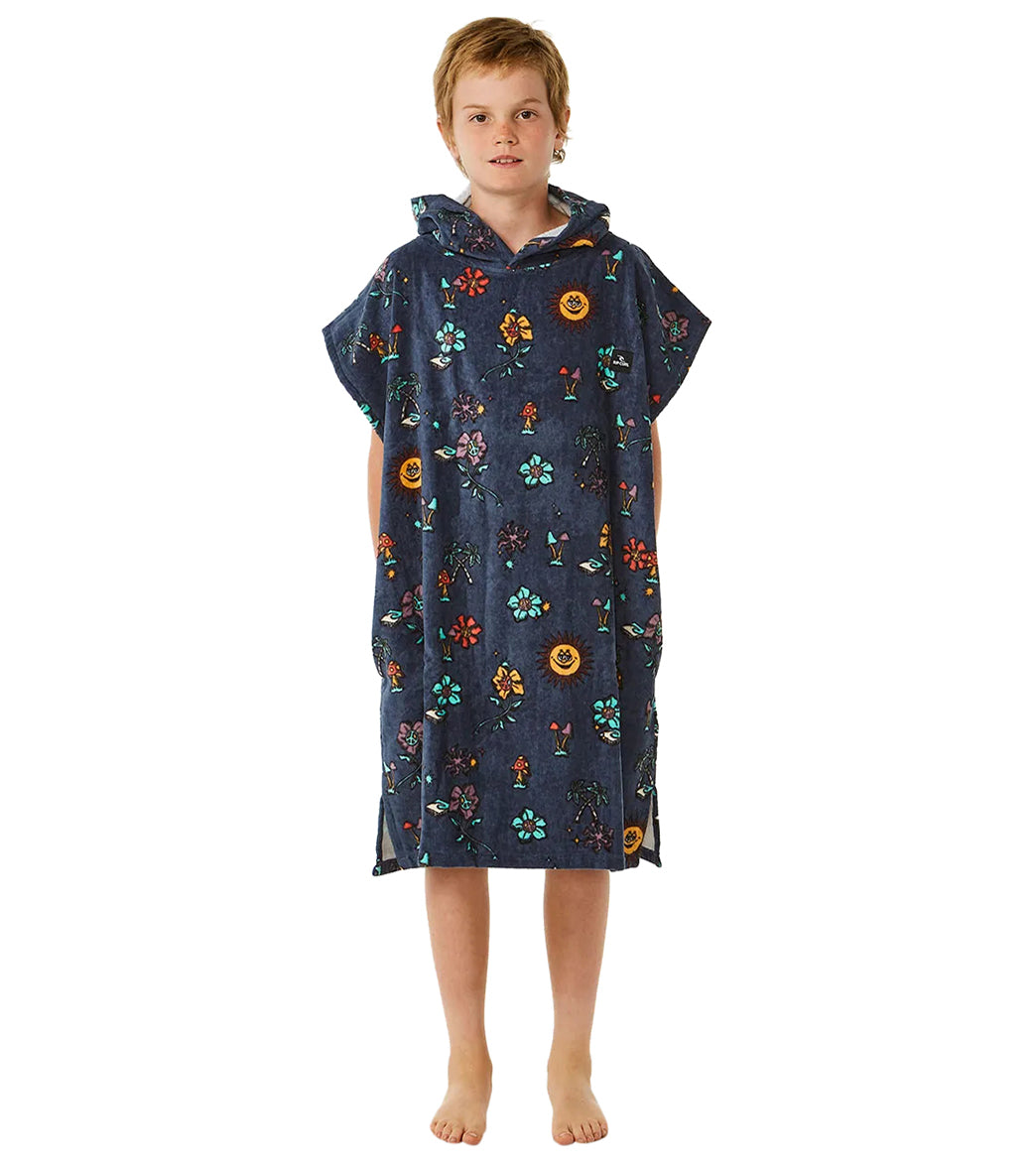 Rip Curl Boys' Printed Hooded Changing Poncho