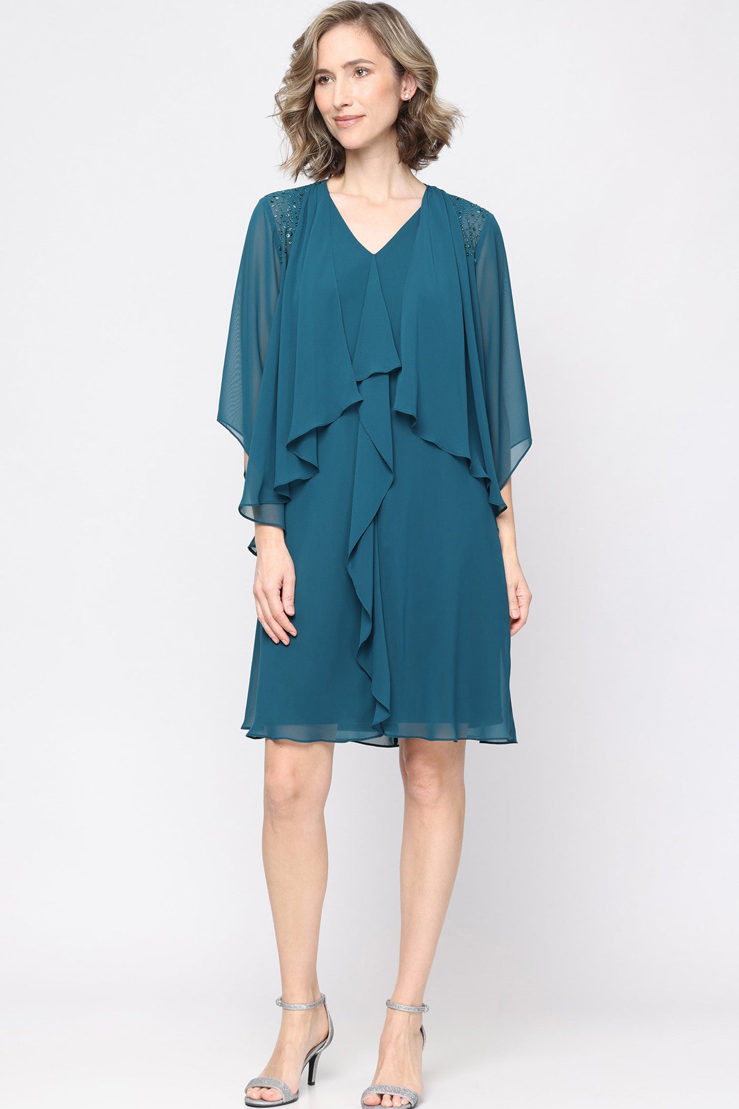S.L. Fashions Dresses (SLNY) 9170761 A-Line Cocktail Dress