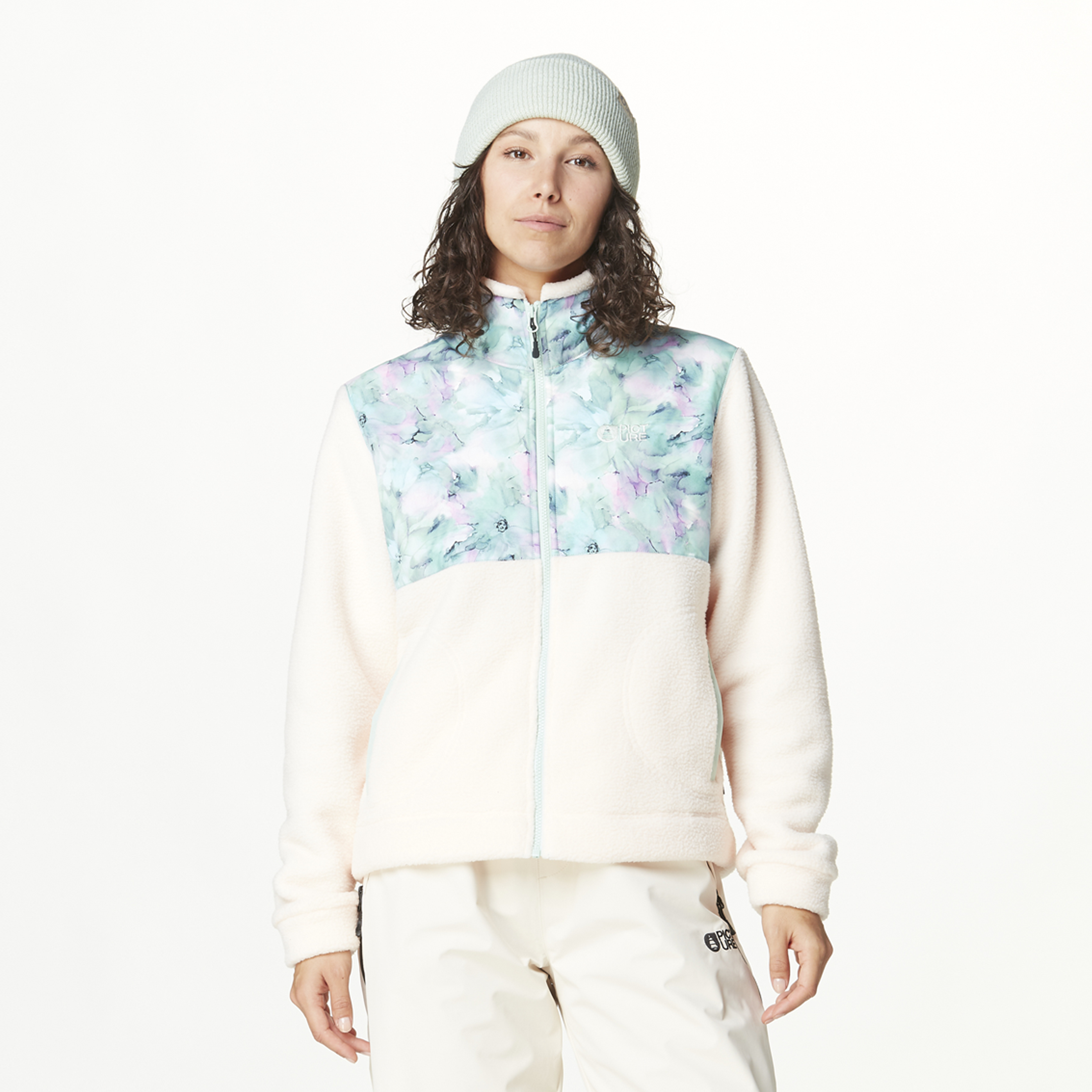 Polaire zippée femme ZELKOVA PRINTED