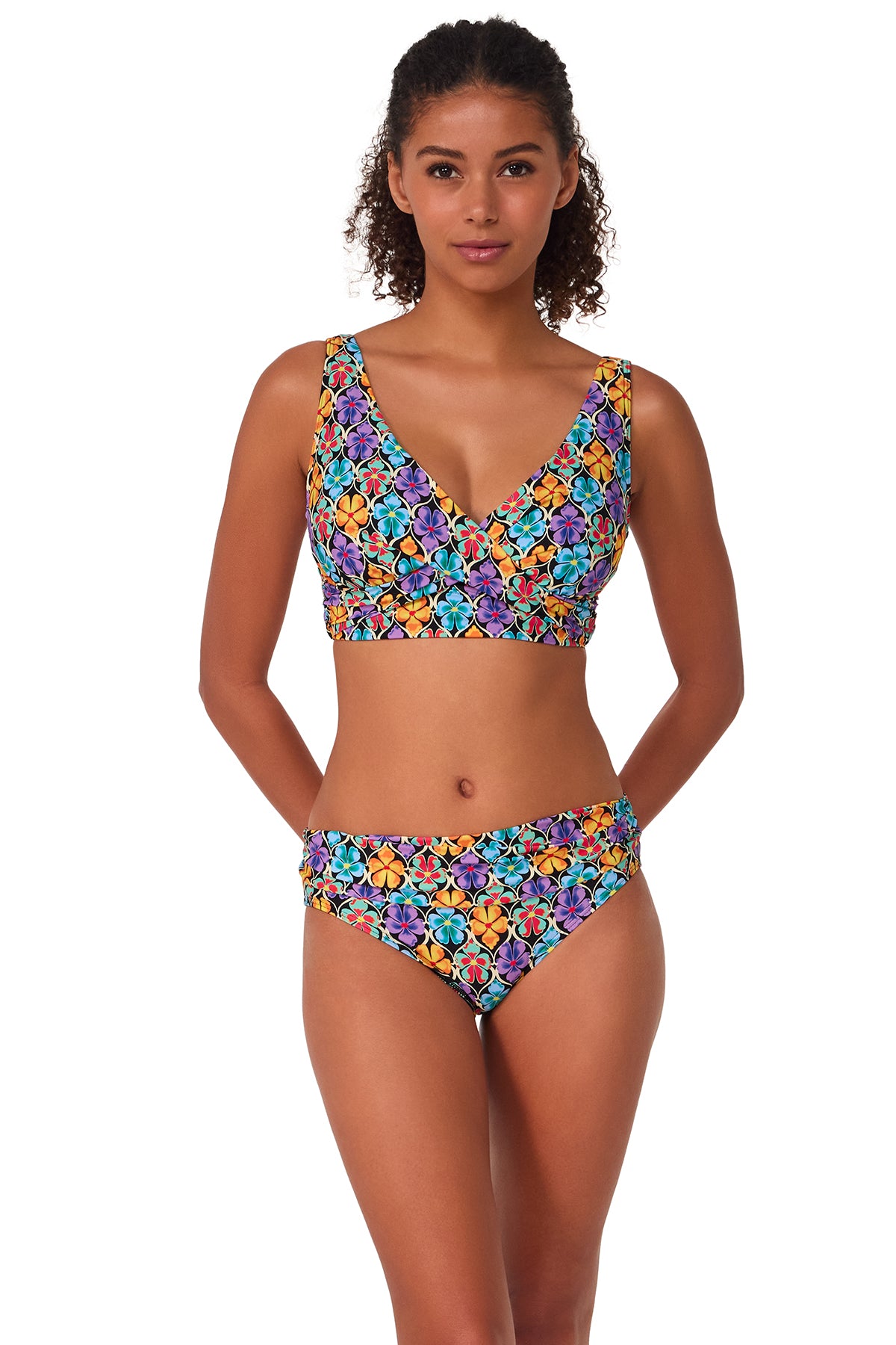 Sunsets Trellis Blooms Elsie Top