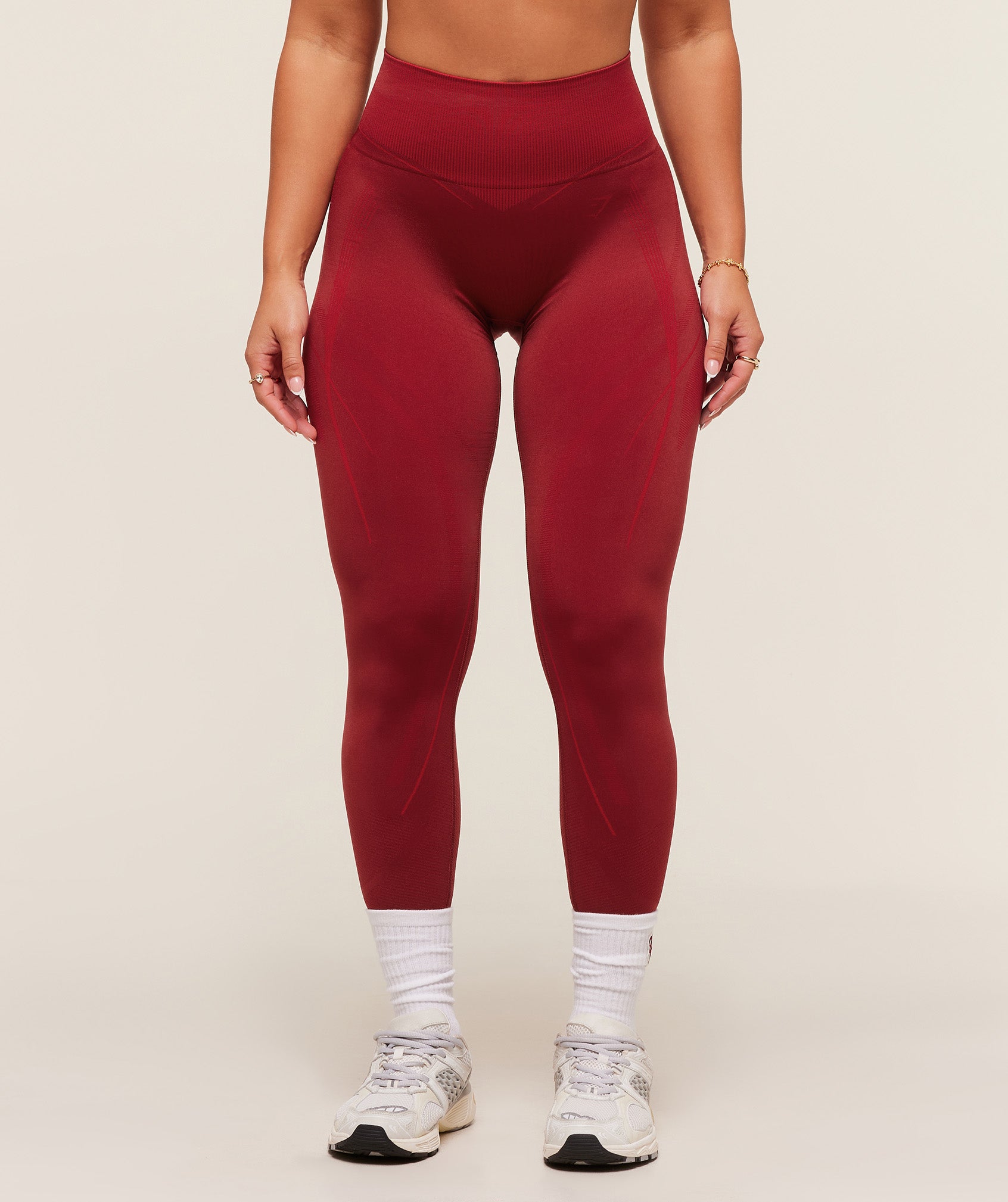 Gymshark x Analis Seamless Legging - Reps Red/Carmine Red