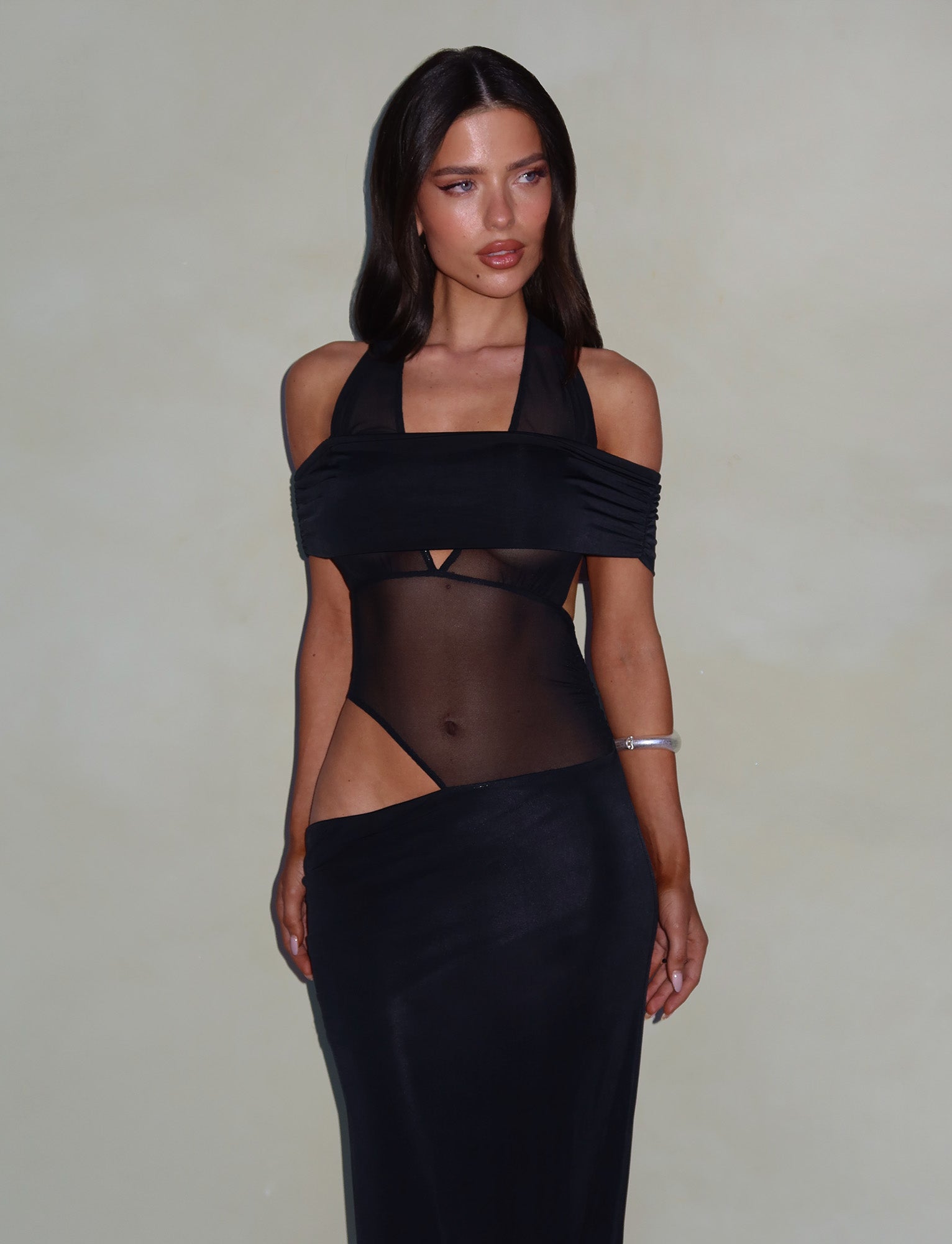 EMBERLAIN DRESS - BLACK