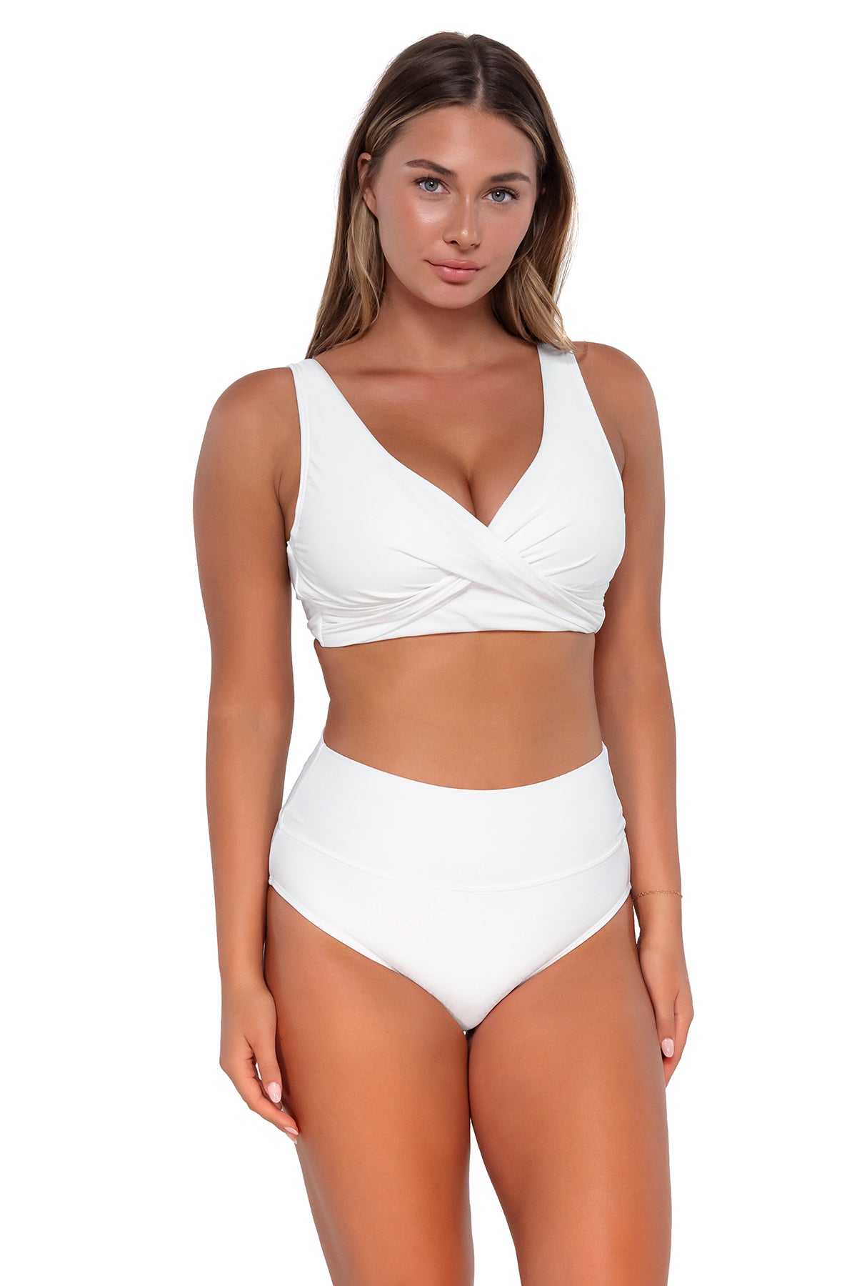 Sunsets White Lily Elsie Top