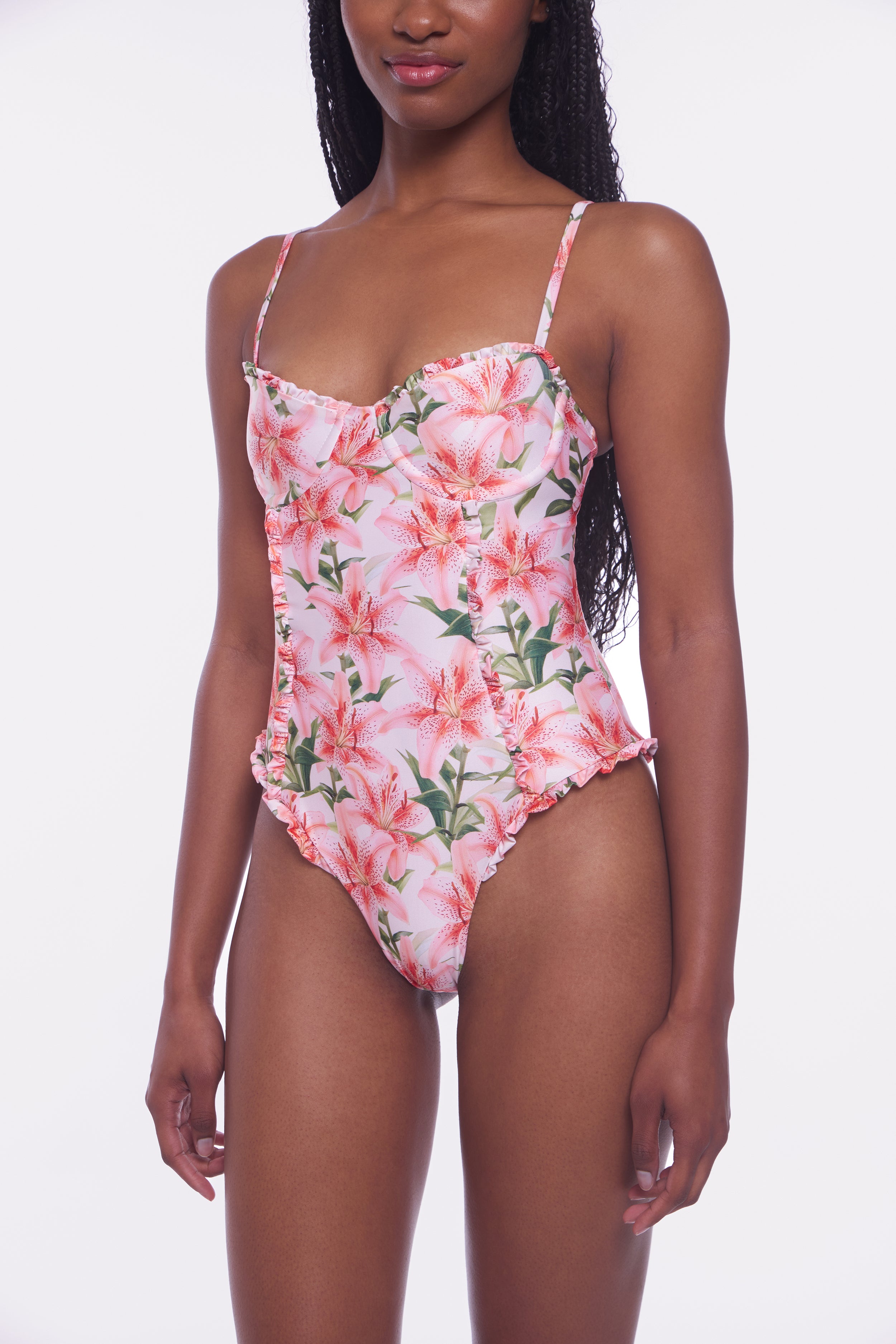 Peixoto Hawaiian Bloom Ruby One-Piece
