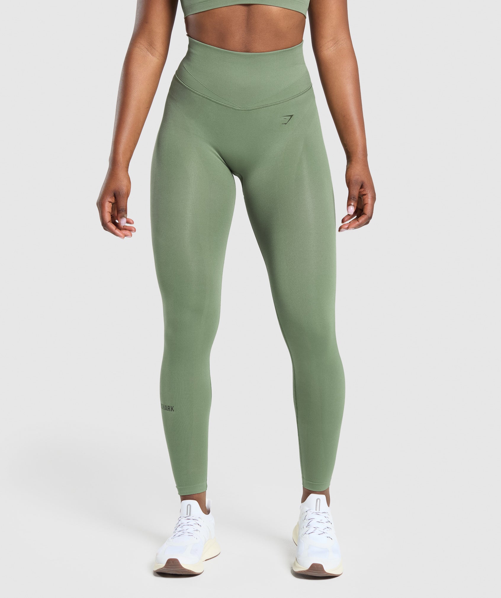 Gymshark ACTIVATE SEAMLESS LEGGINGS - Force Green