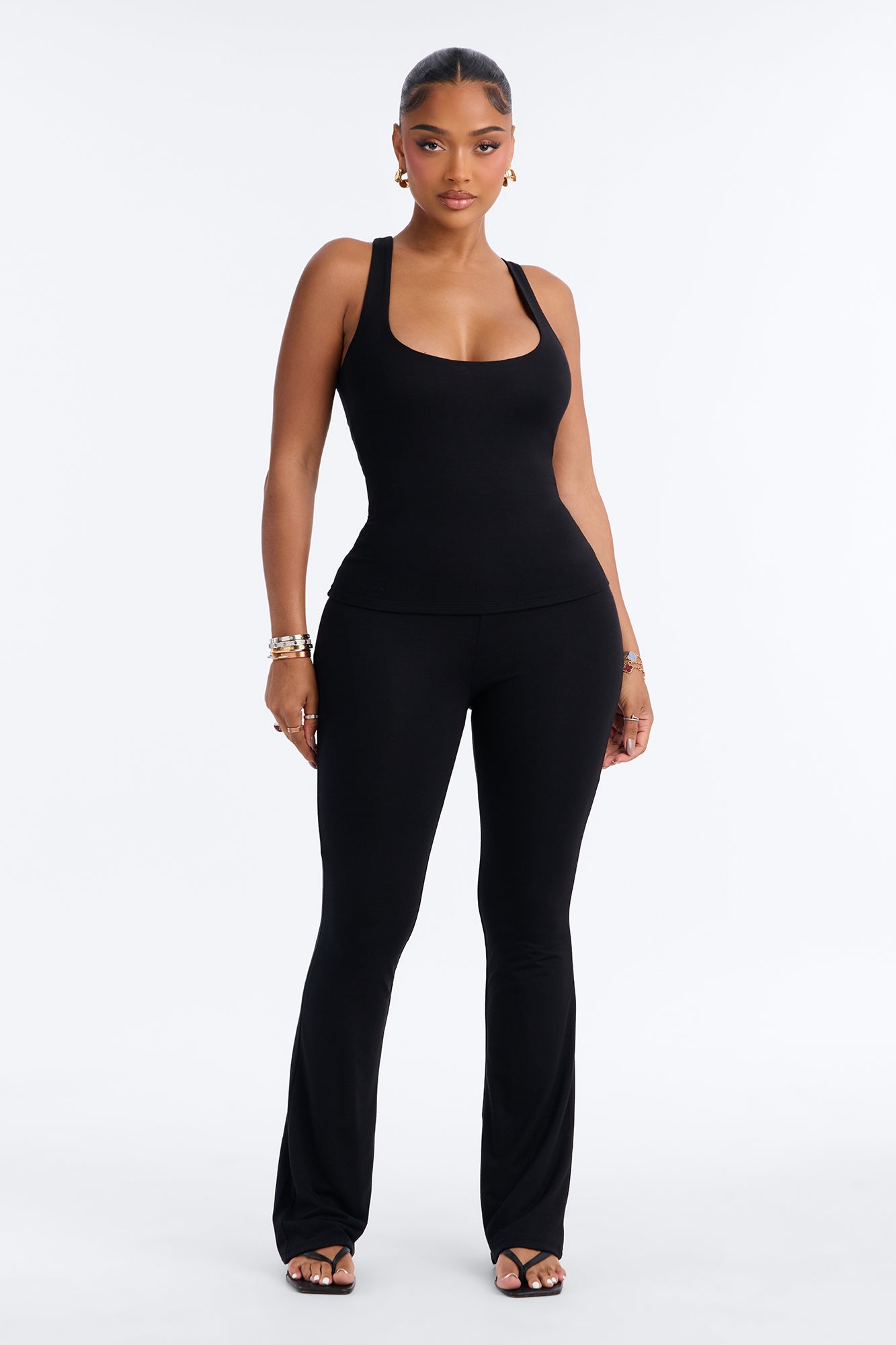 Essential Premium Modal Bootcut Legging - Black