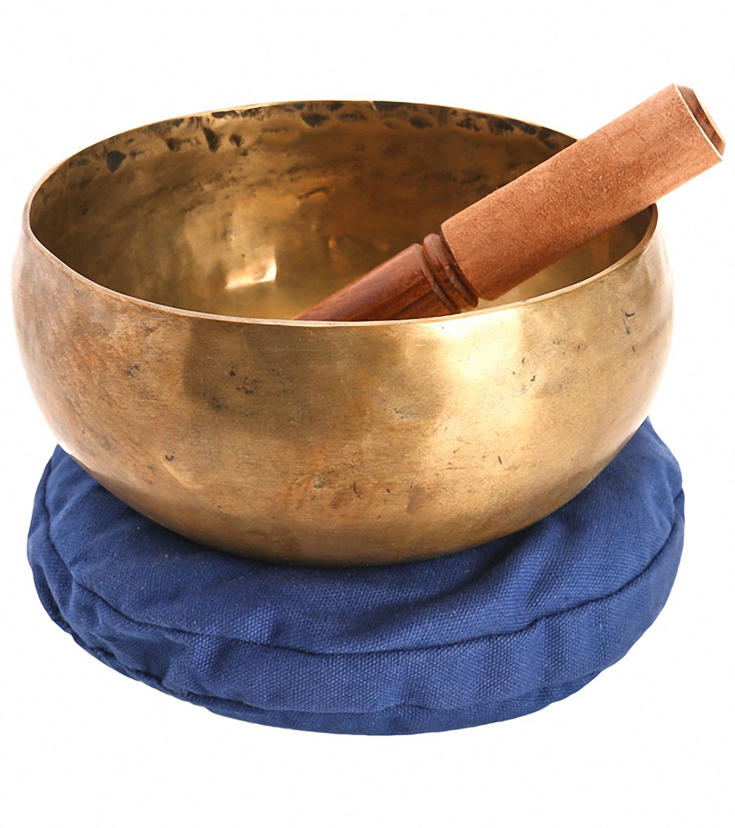 Sacred Space Healing Note F Chakra Tibetan Singing Bowl 7.25"