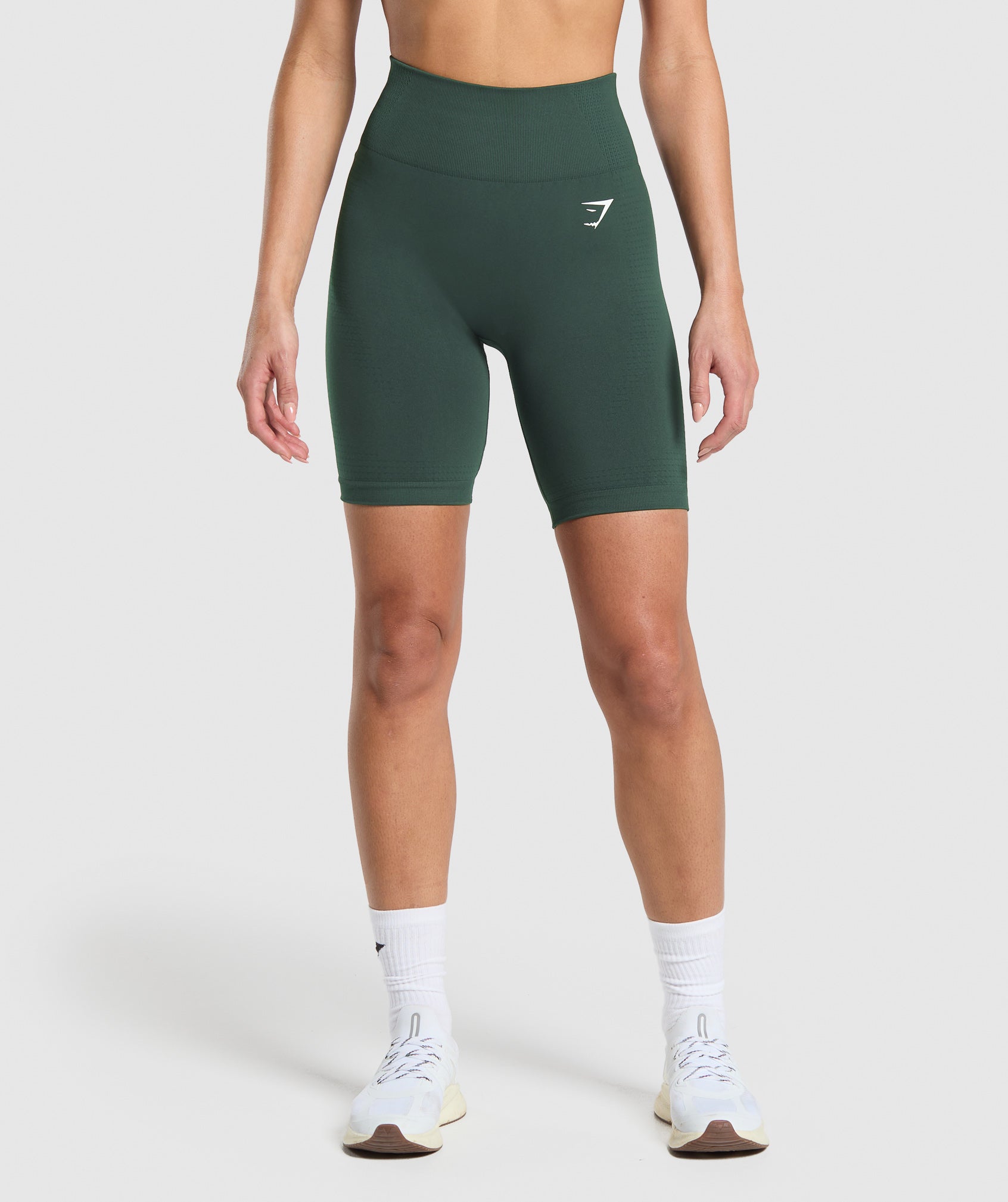 Gymshark Vital Seamless 7 inch Shorts - Green